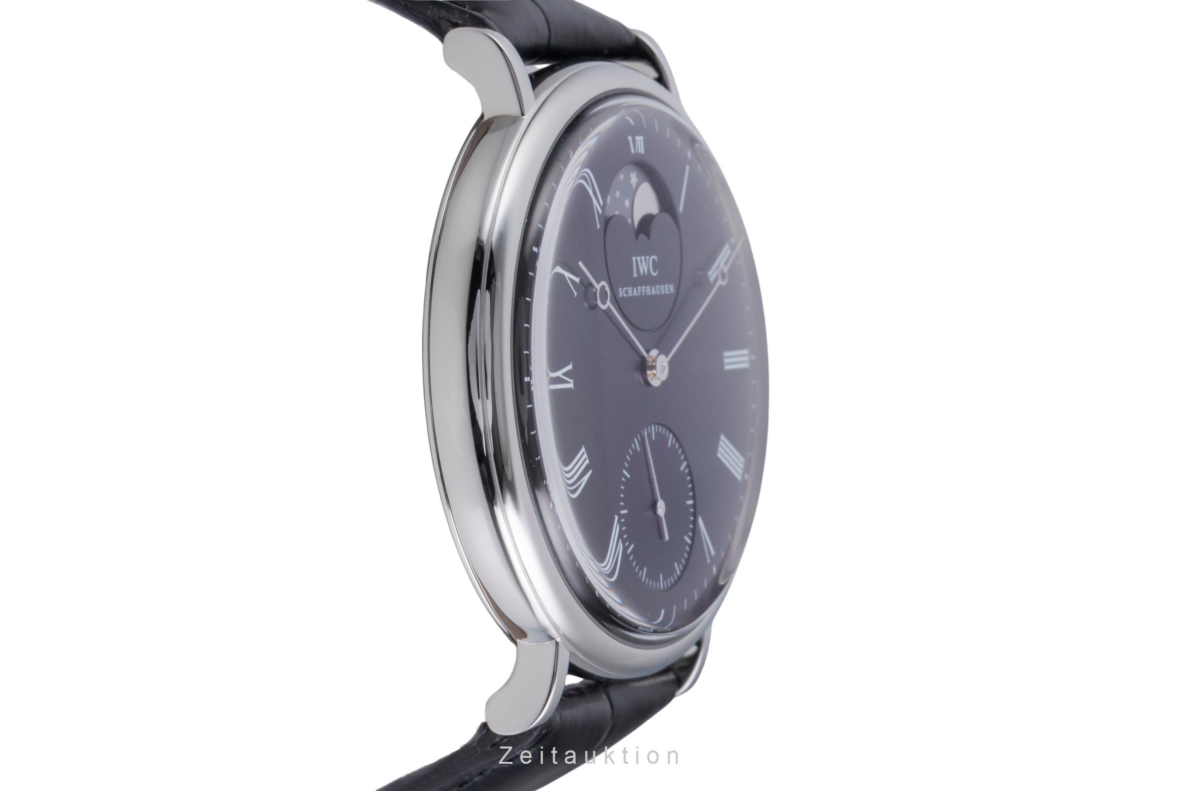 IWC Vintage Portofino Moonphase Handaufzug Stahl Herrenuhr Ref. IW544801 [2600672]