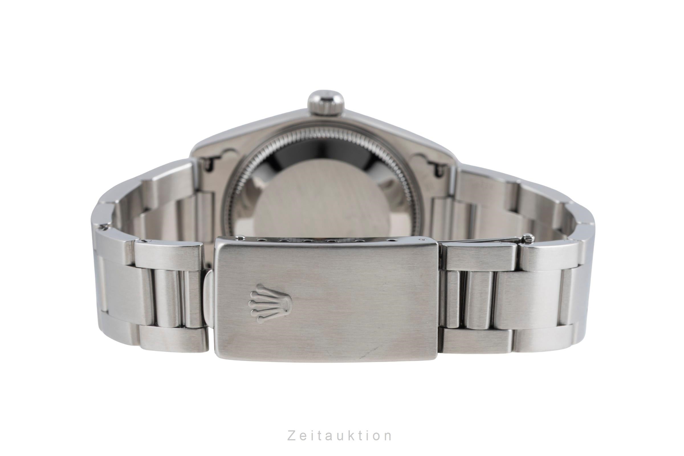 Rolex Oyster Perpetual 31 Blue Dial Edelstahl Automatik Damenuhr Ref. 77080 [2600674]