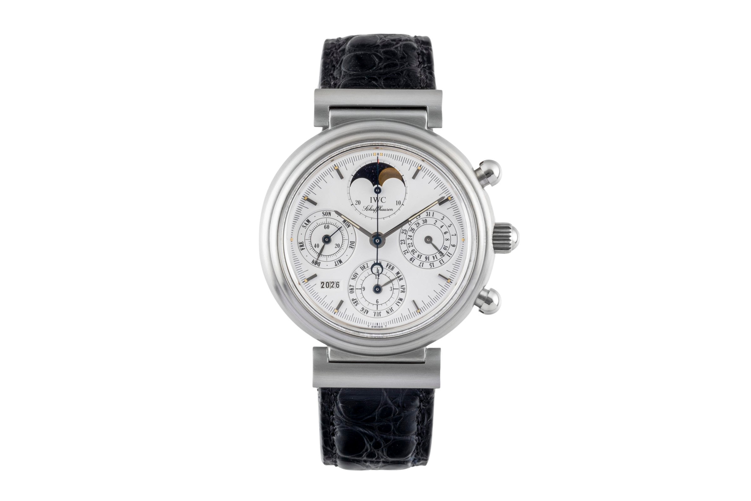 IWC Da Vinci cronógrafo acero automático reloj para caballeros IW375011  [2600675]