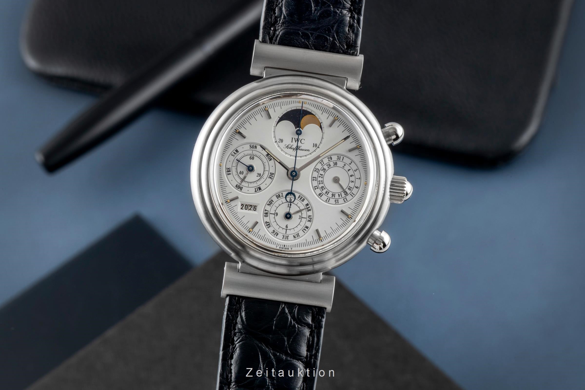 Chronograph Iwc Da Vinci Ewiger Kalender Stahl IWC Da Vinci