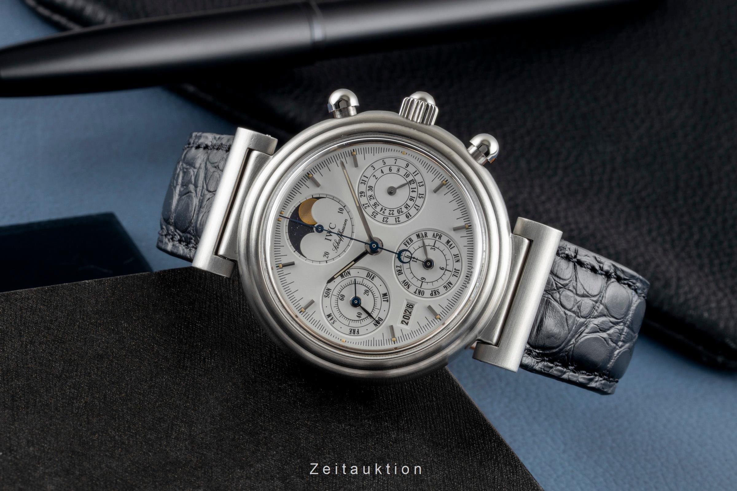 IWC Da Vinci cronógrafo acero automático reloj para caballeros IW375011  [2600675]