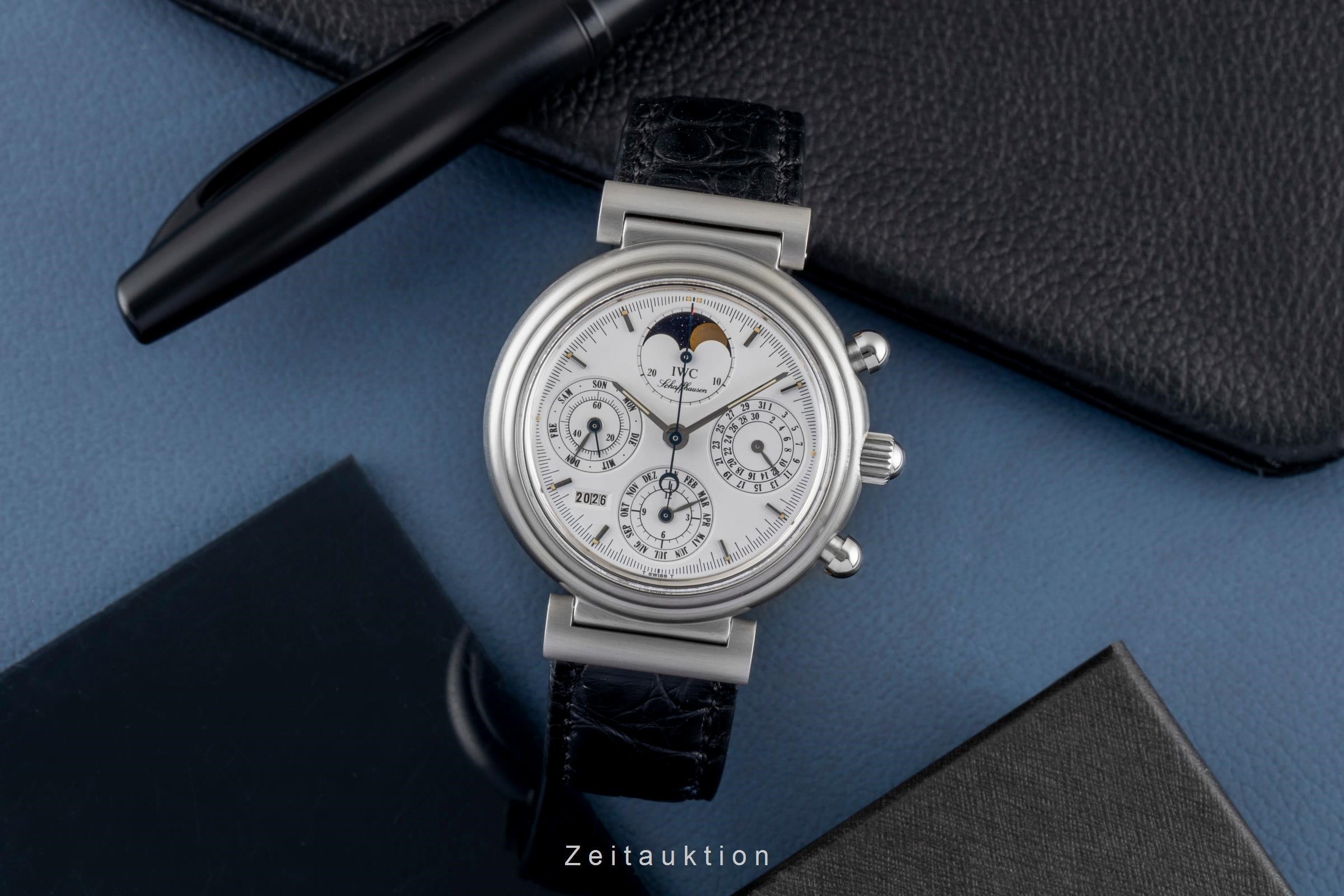 IWC Da Vinci chronograph steel automatic Kal. C.79061 Ref