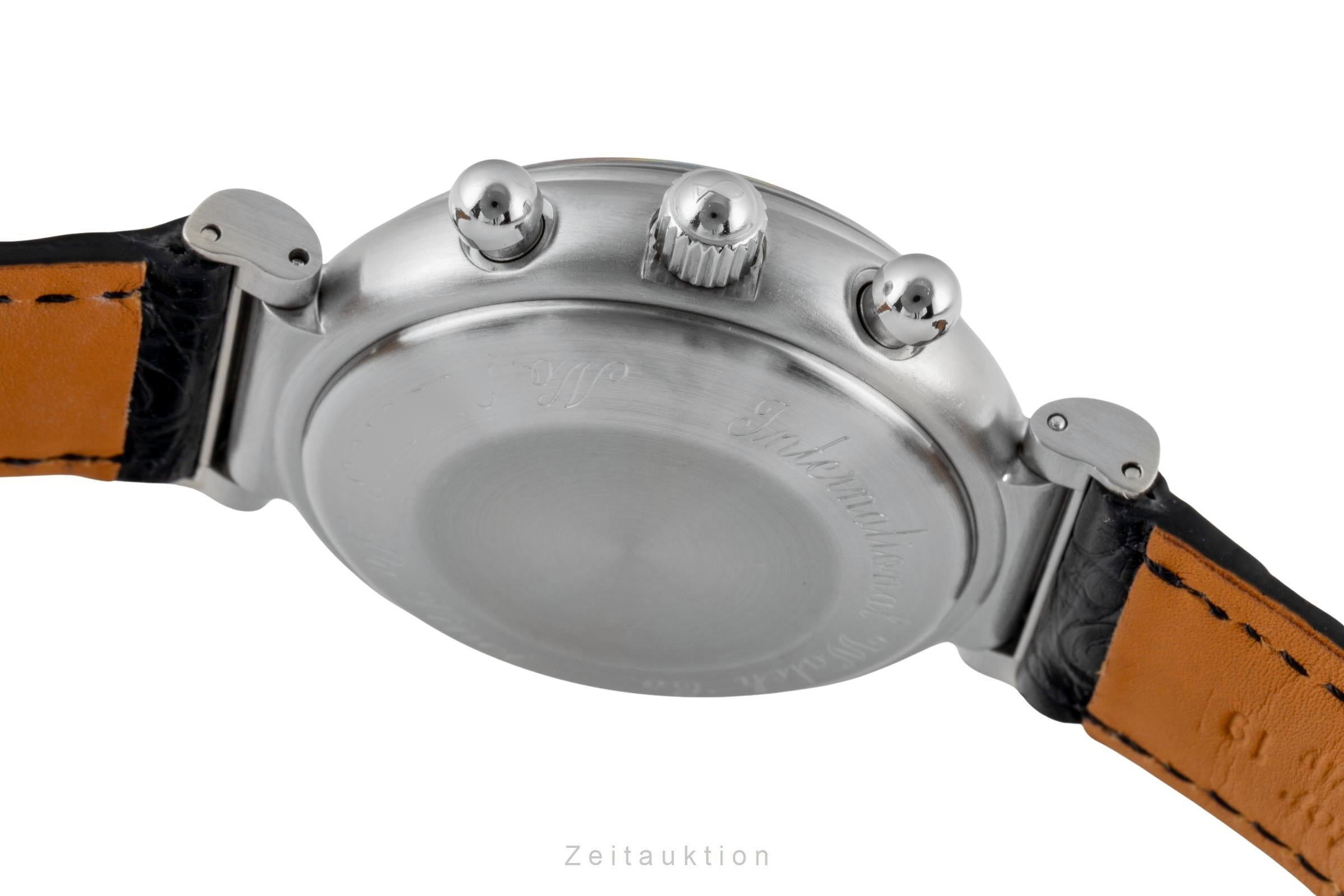 IWC Da Vinci cronógrafo acero automático reloj para caballeros IW375011  [2600675]