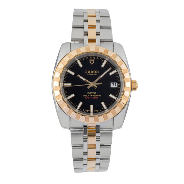 Tudor Classic Date steel / gold automatic men's watch 21013  [2600679]