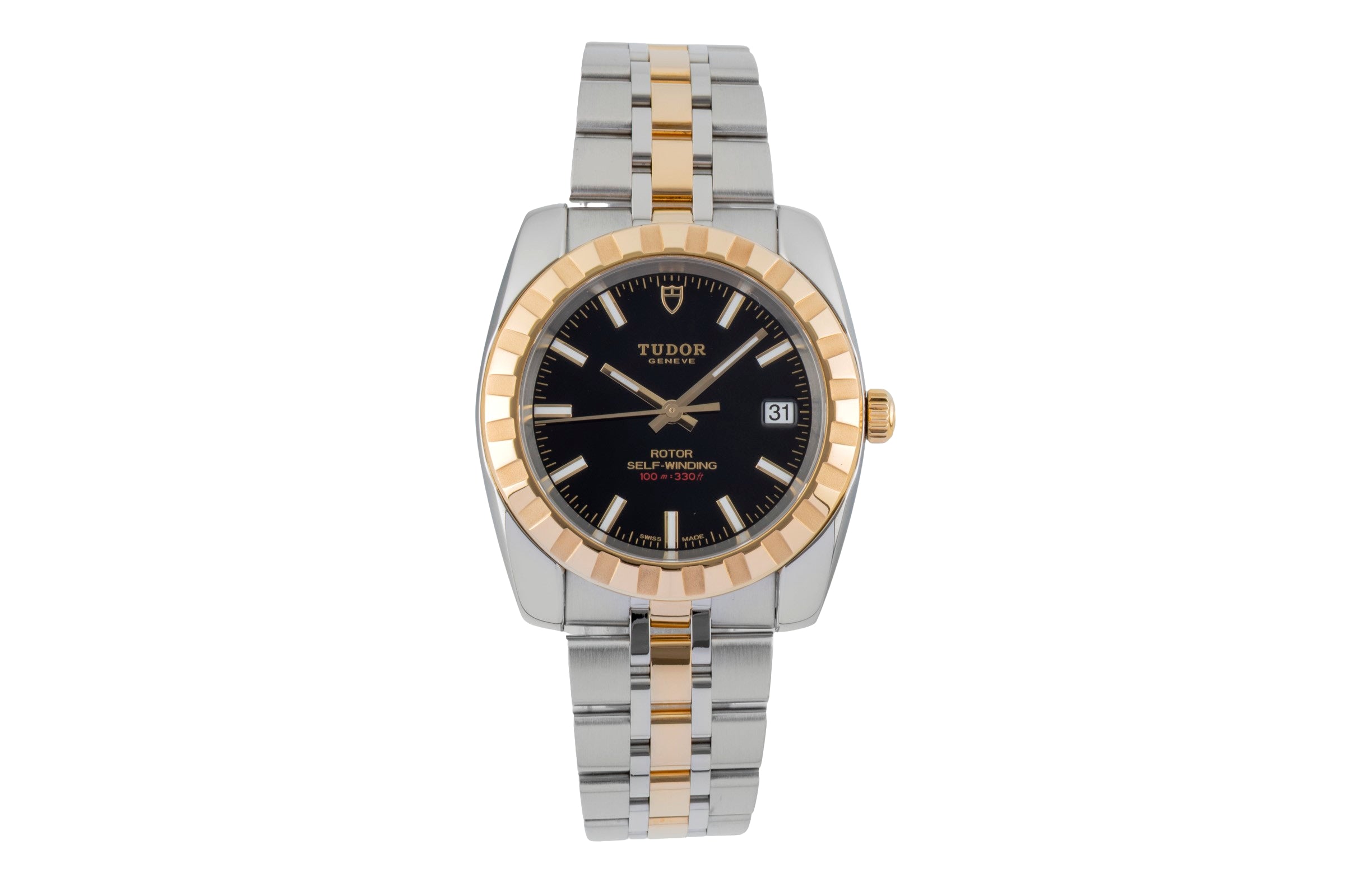 Tudor Classic Date steel / gold automatic men's watch 21013  [2600679]