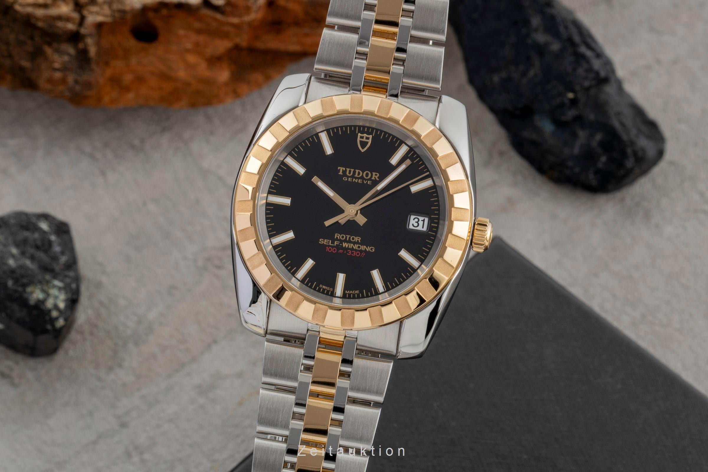 Tudor Classic Date steel / gold automatic men's watch 21013  [2600679]