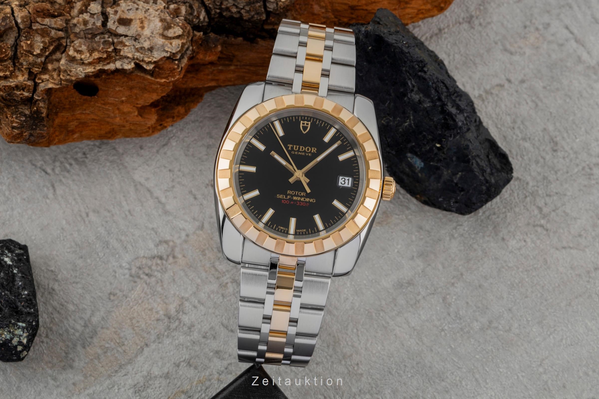 Tudor Classic Date steel / gold automatic men's watch 21013  [2600679]