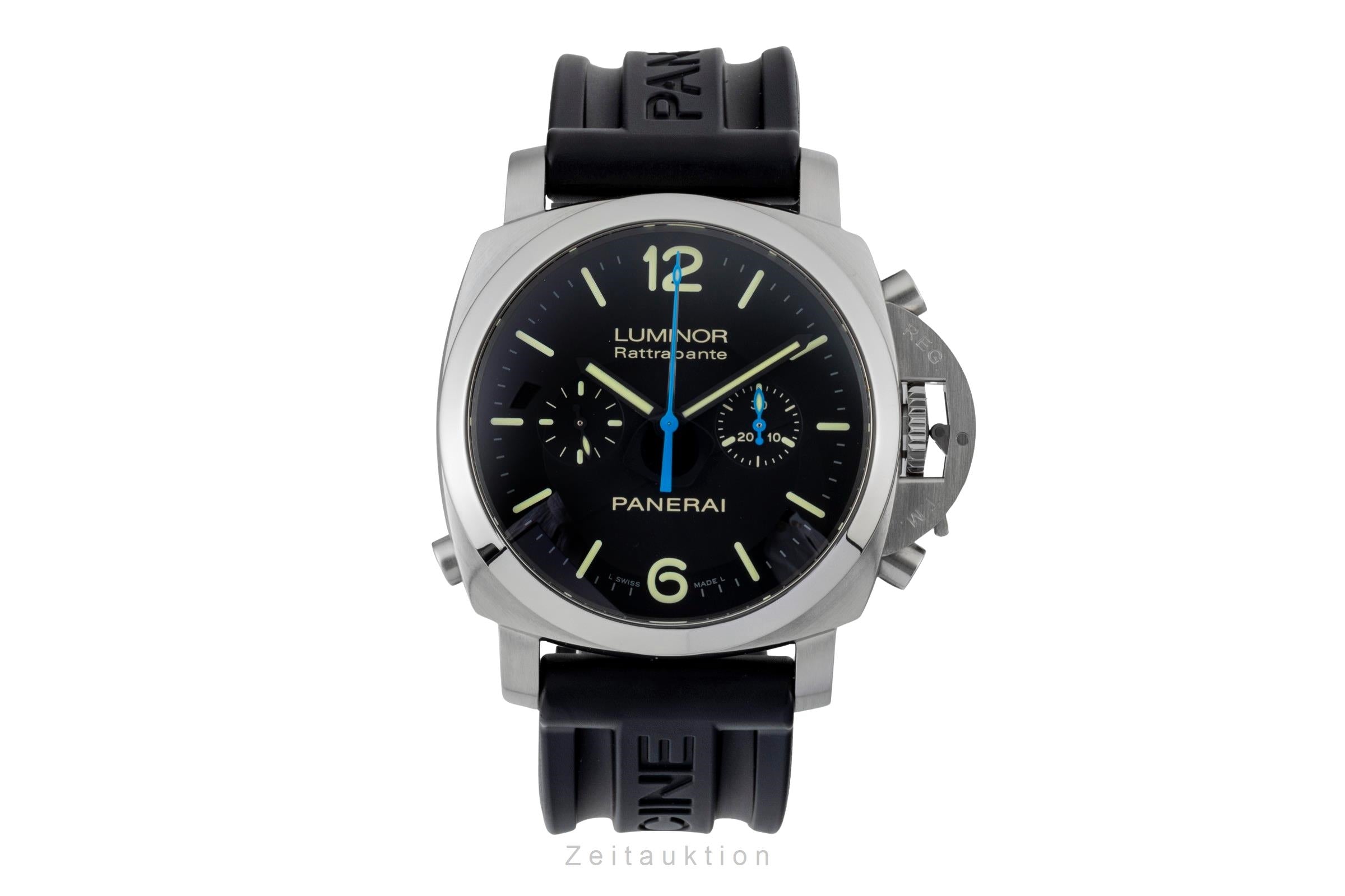 Panerai Luminor  chronograph steel automatic men's watch PAM00362  [2600684]