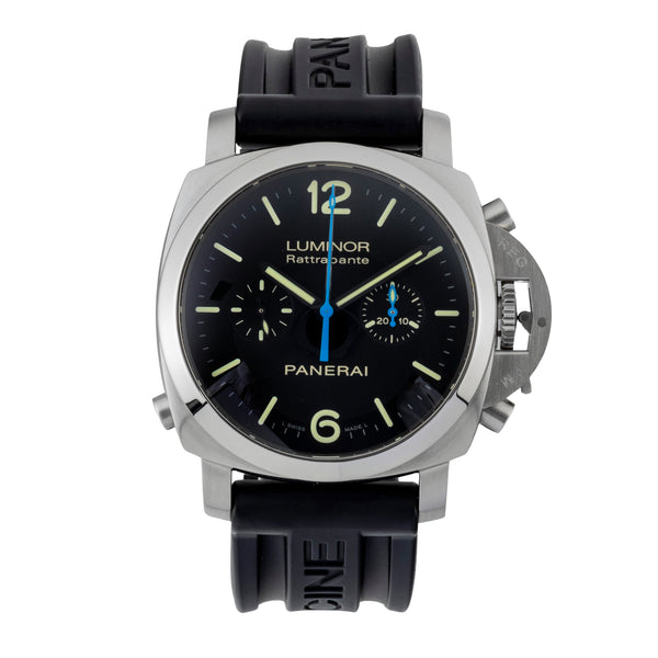 Panerai Luminor  chronograph steel automatic men's watch PAM00362  [2600684]