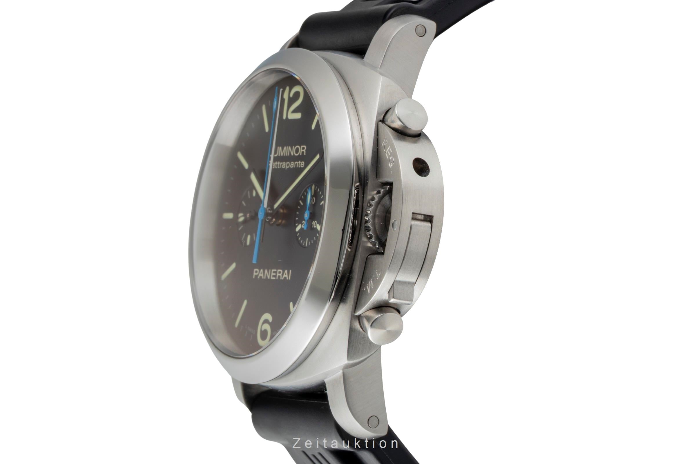 Panerai Luminor  chronograph steel automatic men's watch PAM00362  [2600684]
