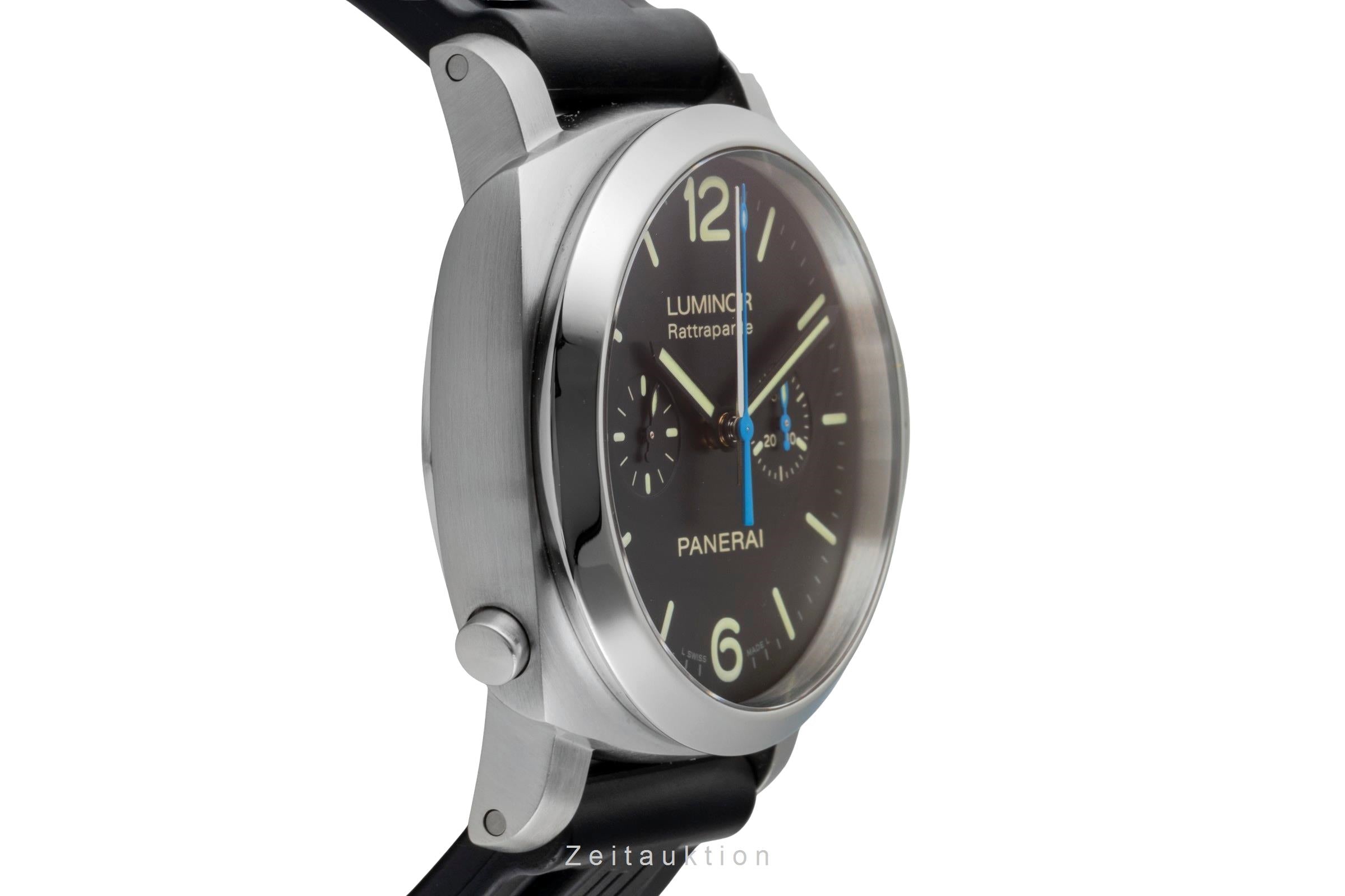 Panerai Luminor  chronograph steel automatic men's watch PAM00362  [2600684]