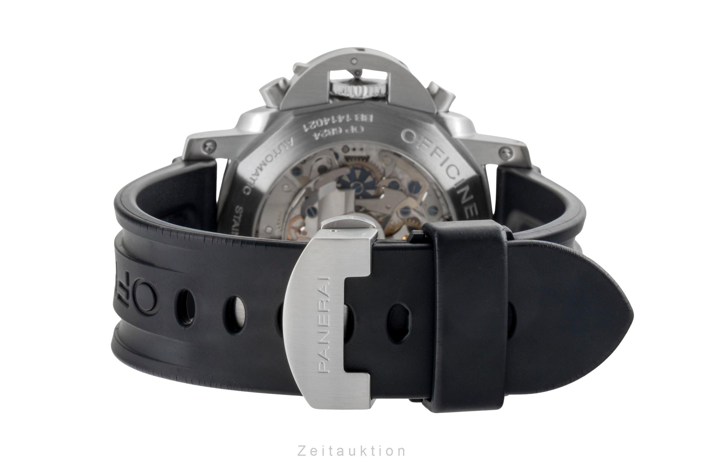 Panerai Luminor  chronograph steel automatic men's watch PAM00362  [2600684]