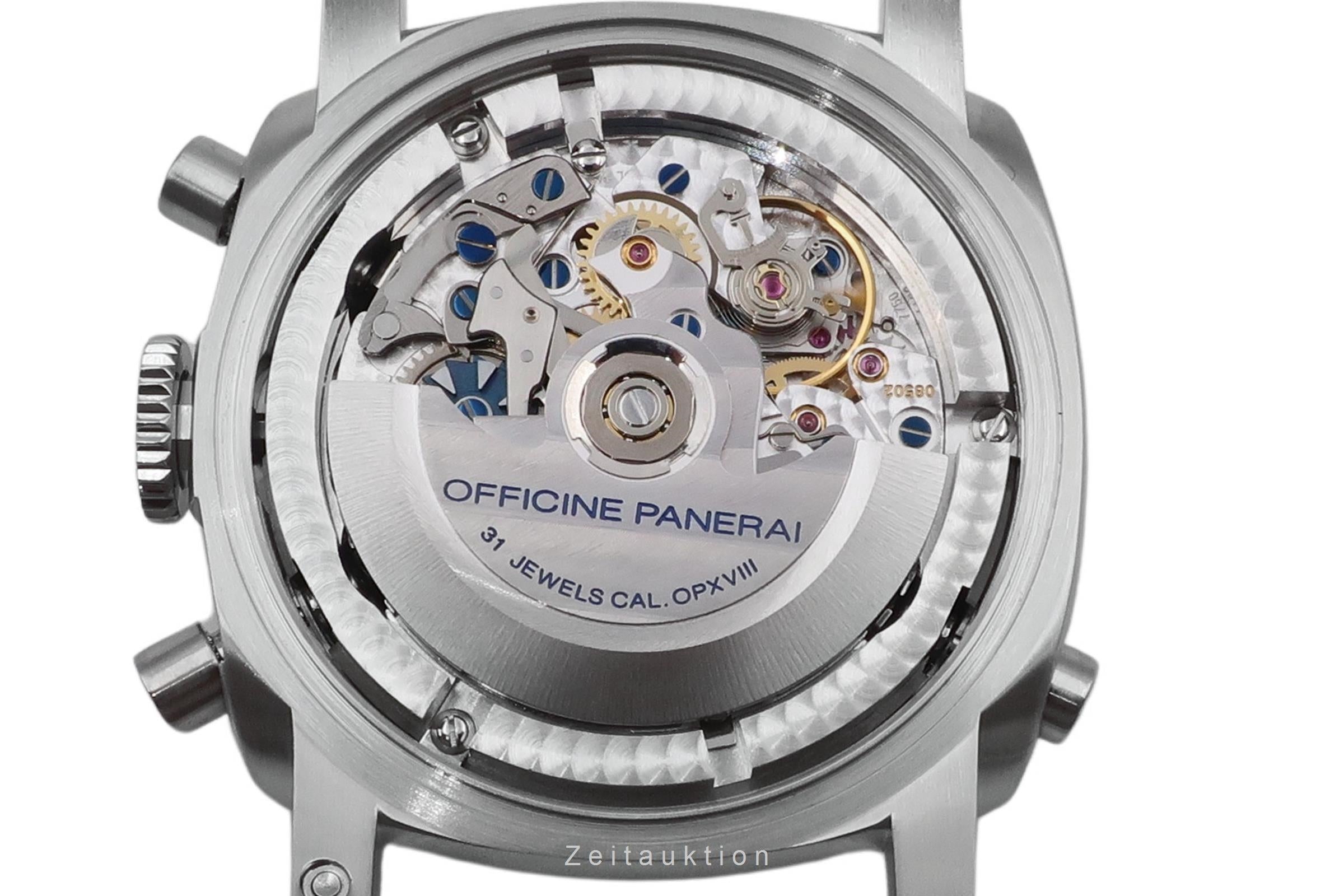 Panerai Luminor  chronograph steel automatic men's watch PAM00362  [2600684]