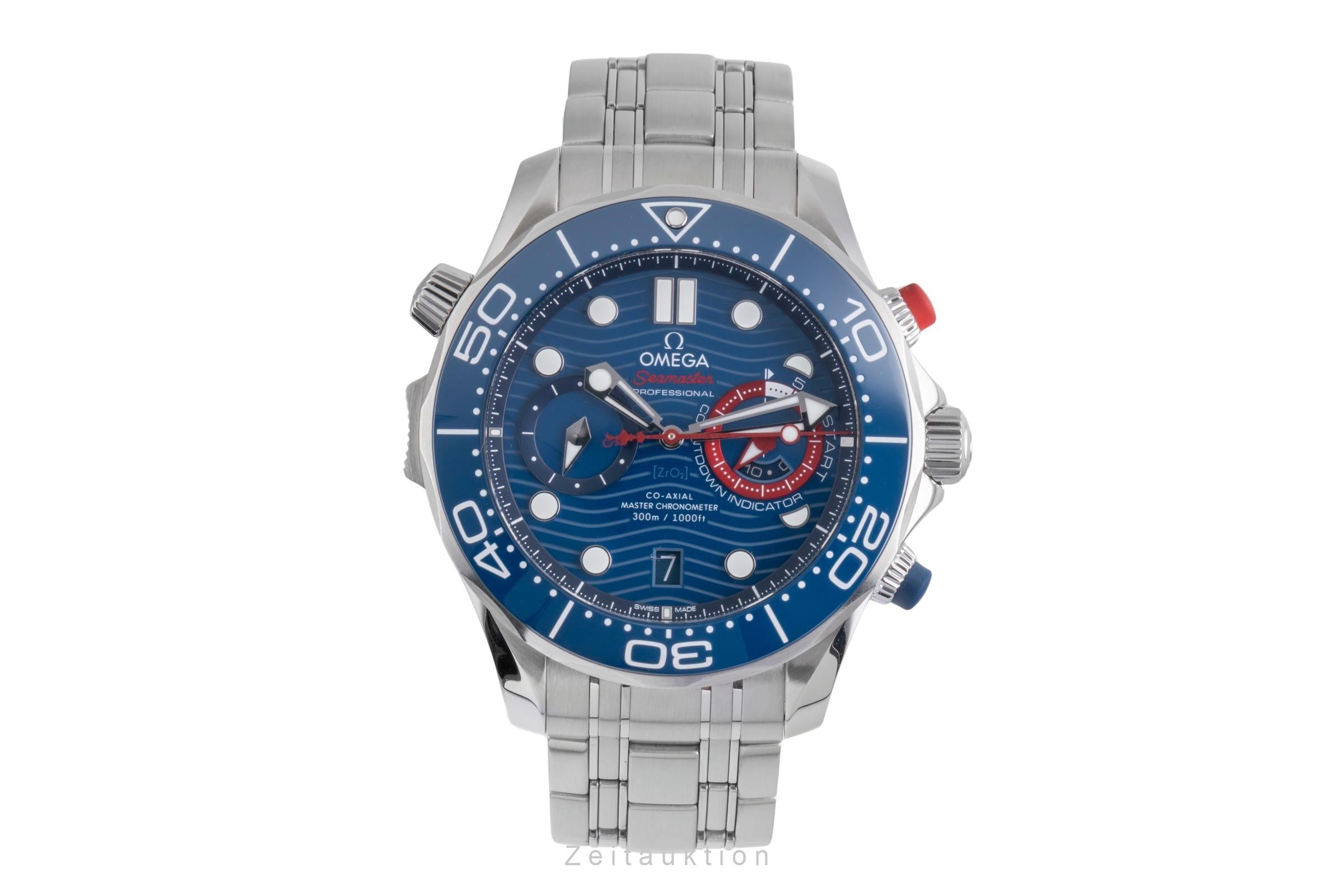 Omega Seamaster chronograph steel automatic men's watch 210.30.44.51.03.002  [2600686]