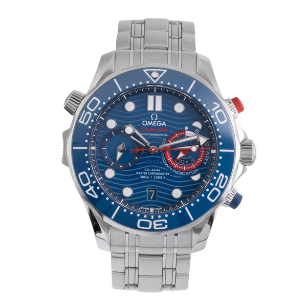 Omega Seamaster chronograph steel automatic men's watch 210.30.44.51.03.002  [2600686]