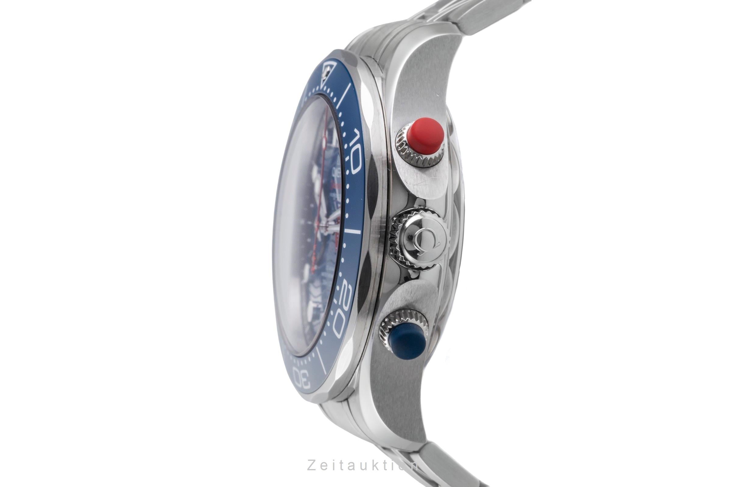 Omega Seamaster chronograph steel automatic men's watch 210.30.44.51.03.002  [2600686]