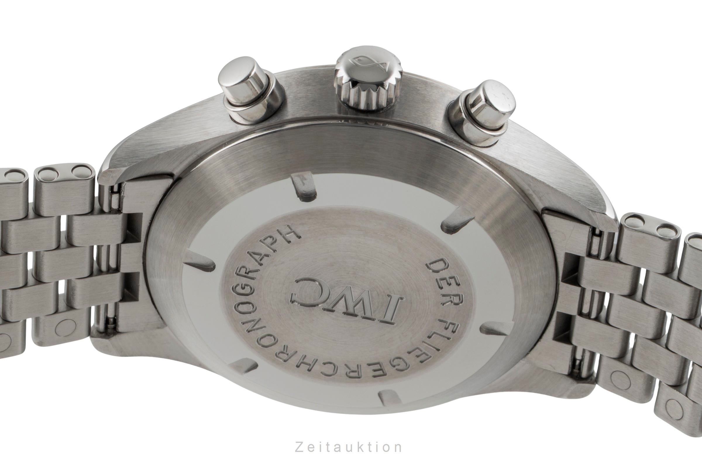 IWC Fliegerchronograph chronographe acier automatique montre pour hommes IW370605  [2600687]