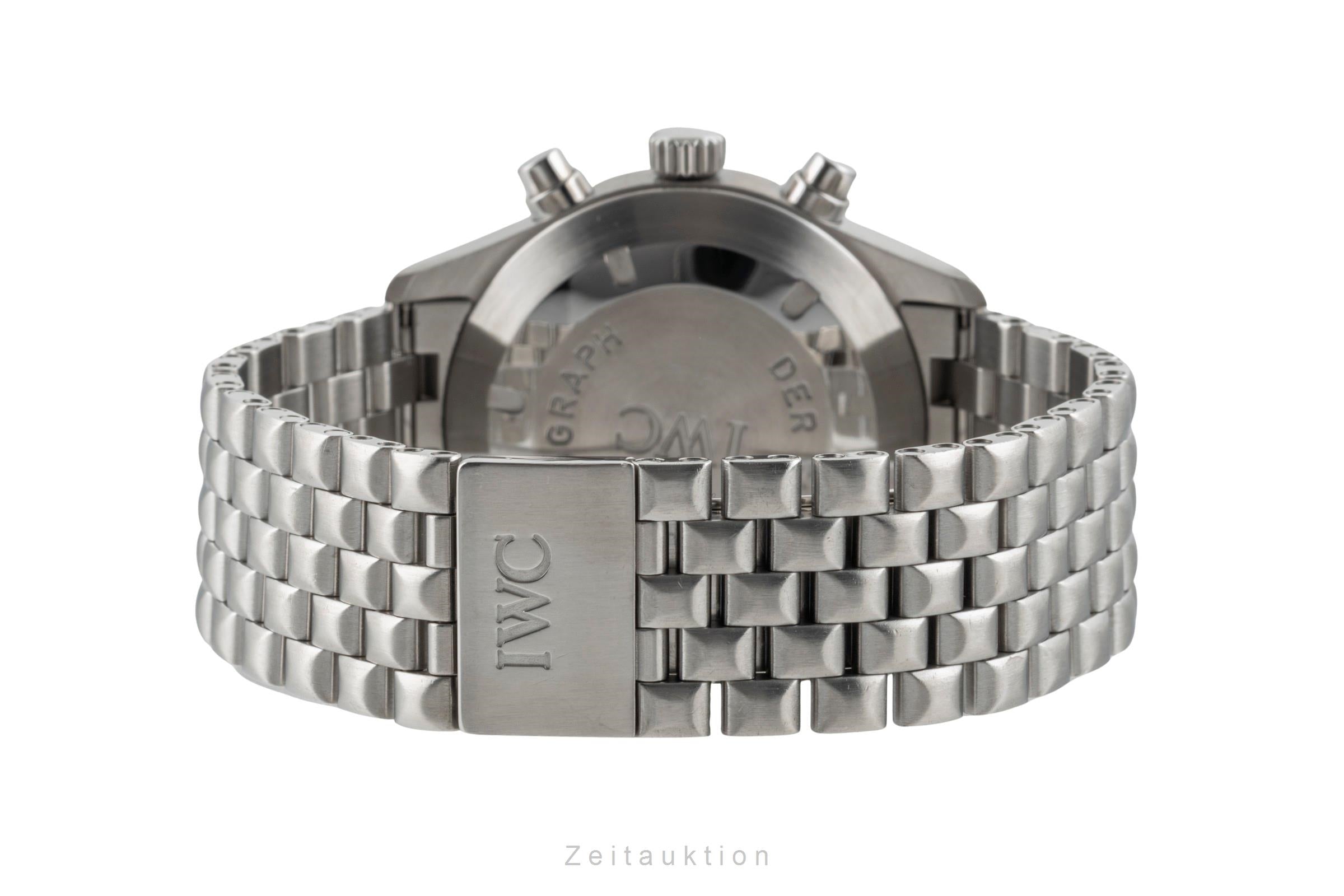 IWC Fliegerchronograph chronographe acier automatique montre pour hommes IW370605  [2600687]