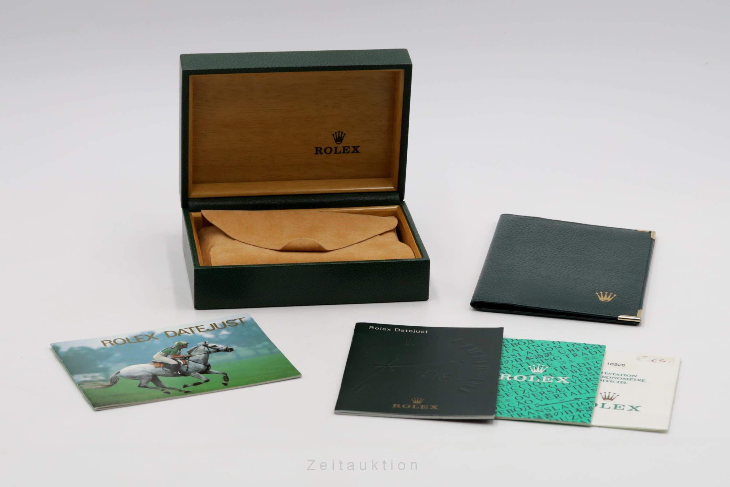 Rolex Datejust steel automatic men's watch 16220  [2600688]