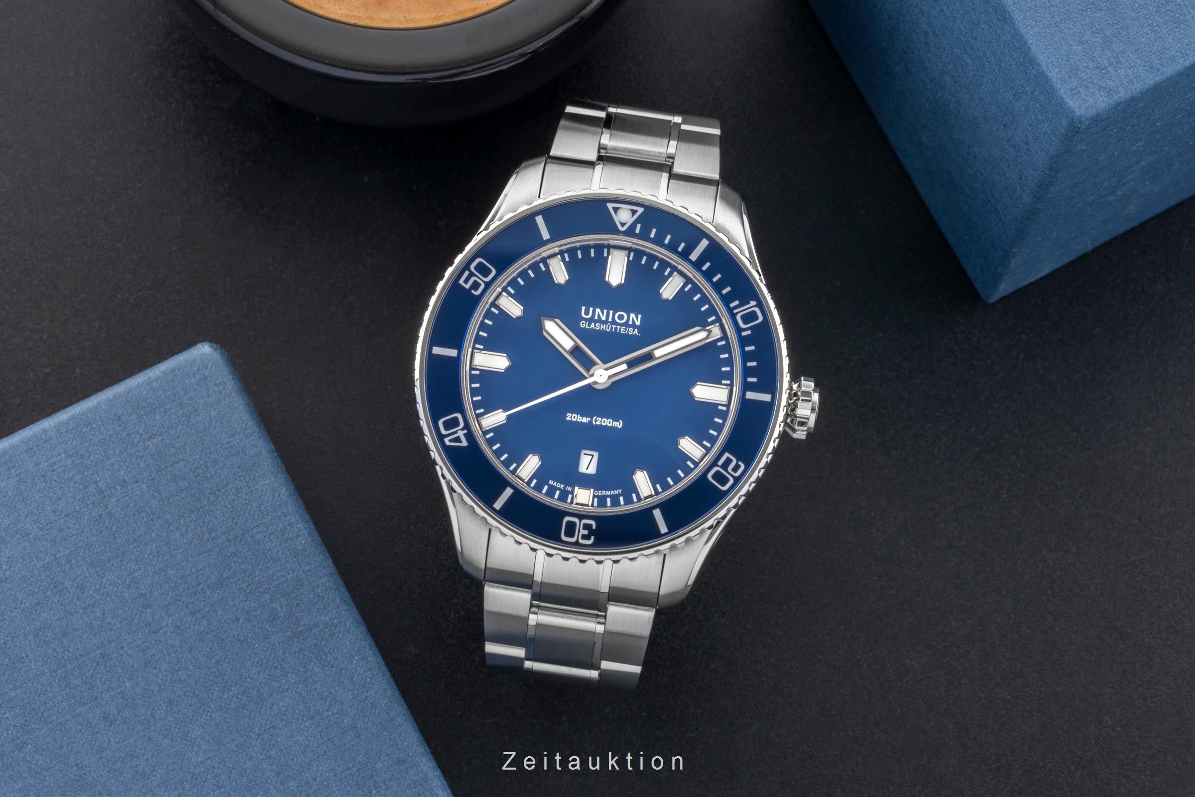 Union Glashütte Belisar Datum Sport Ref.  D009.907.11.047.00 B&P 2021 [2600689]