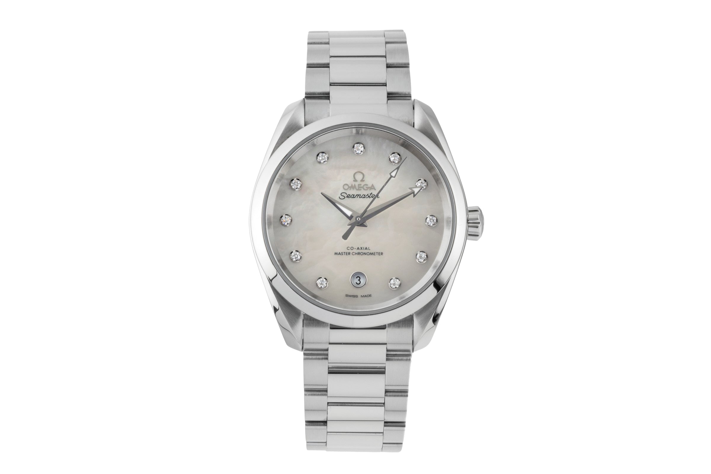 Omega Seamaster steel automatic women's watch 220.10.38.20.55.001  [2600690]