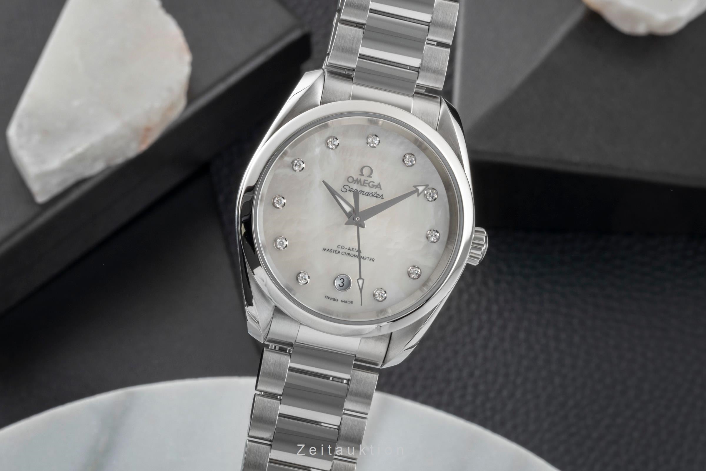 Omega Seamaster Aqua Terra Stahl Automatik Ref. 220.10.38.20.55.001 B&P 2021 [2600690]