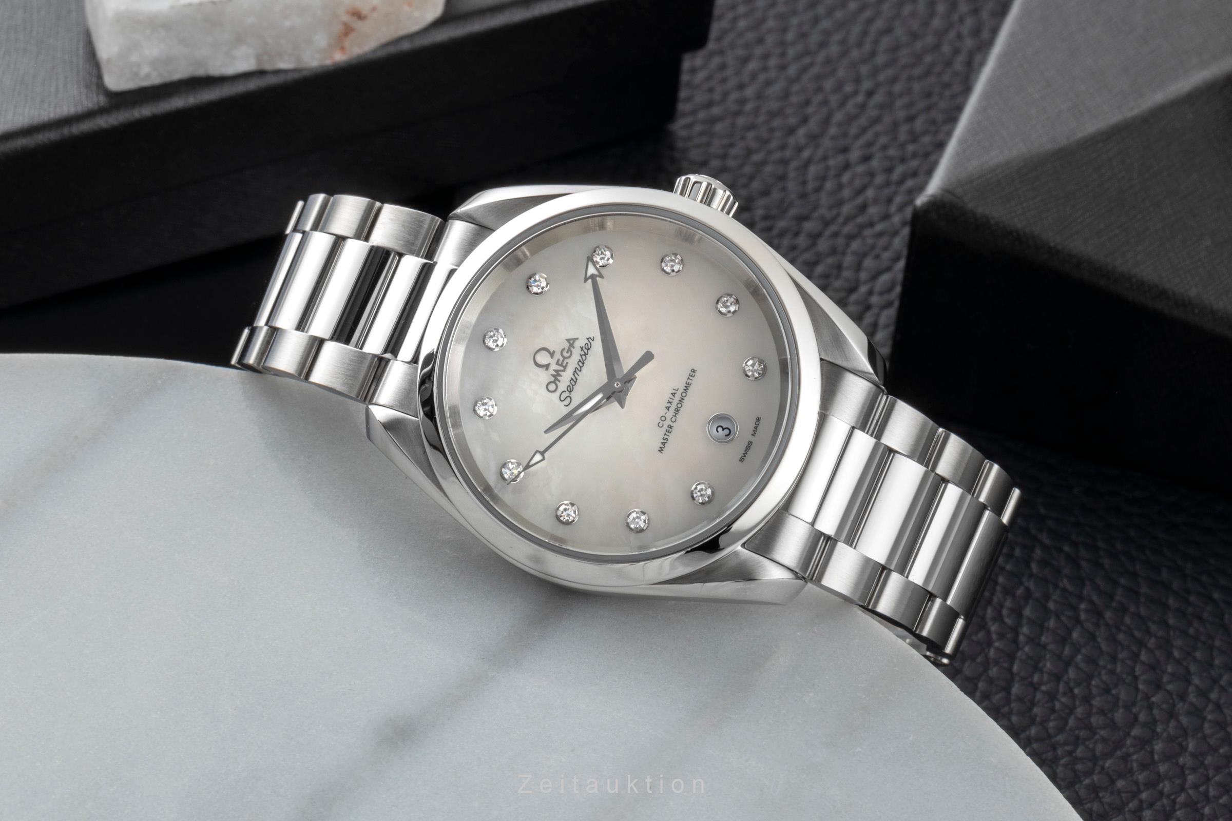 Omega Seamaster Aqua Terra Stahl Automatik Ref. 220.10.38.20.55.001 B&P 2021 [2600690]