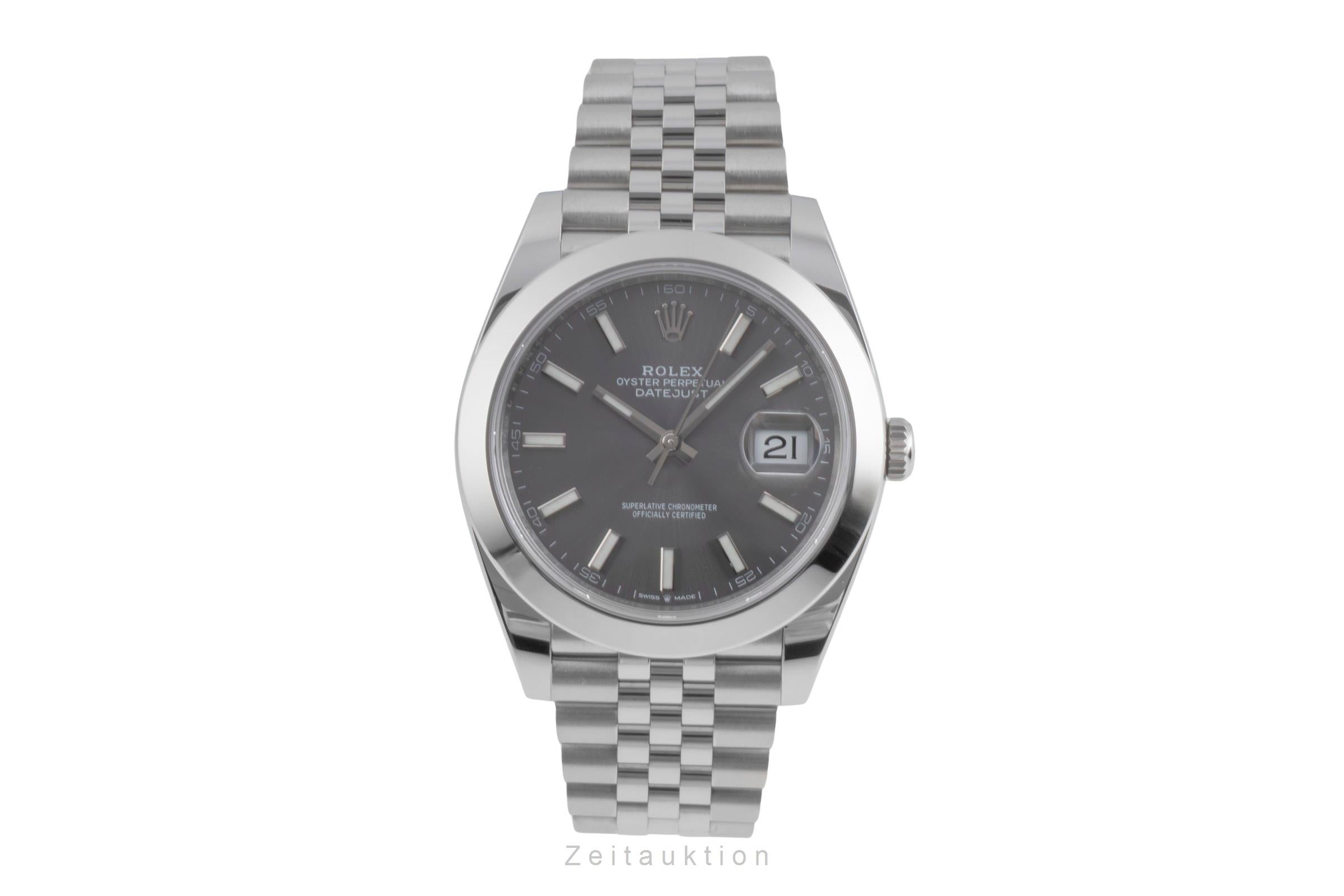 Rolex Datejust steel automatic men's watch 126300  [2600697]