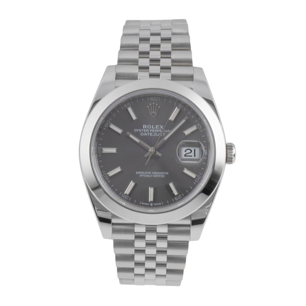 Rolex Datejust steel automatic men's watch 126300  [2600697]