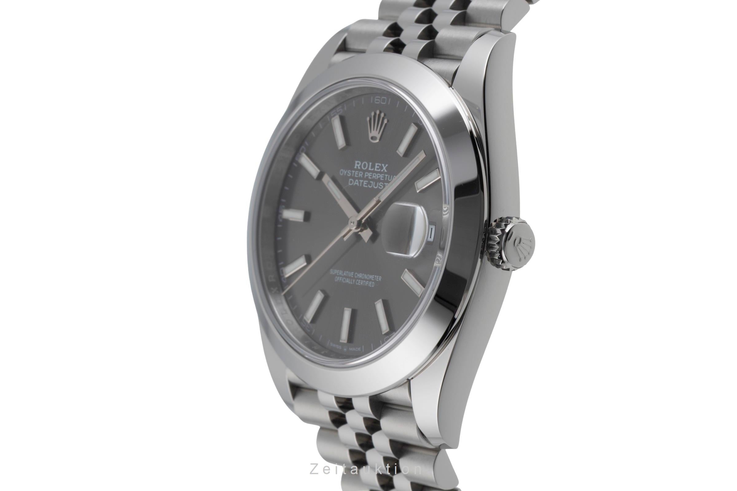 Rolex Datejust steel automatic men's watch 126300  [2600697]