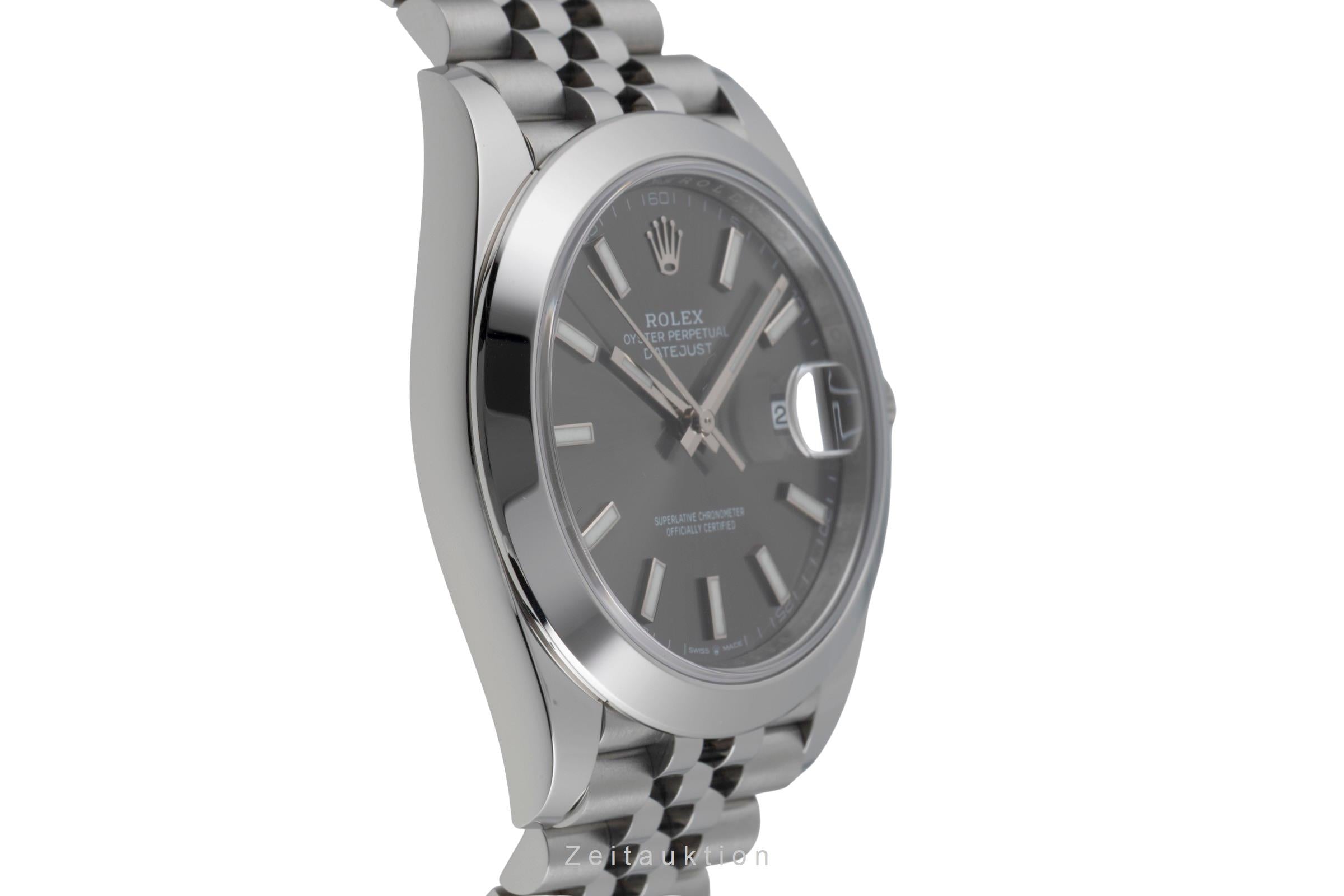 Rolex Datejust steel automatic men's watch 126300  [2600697]
