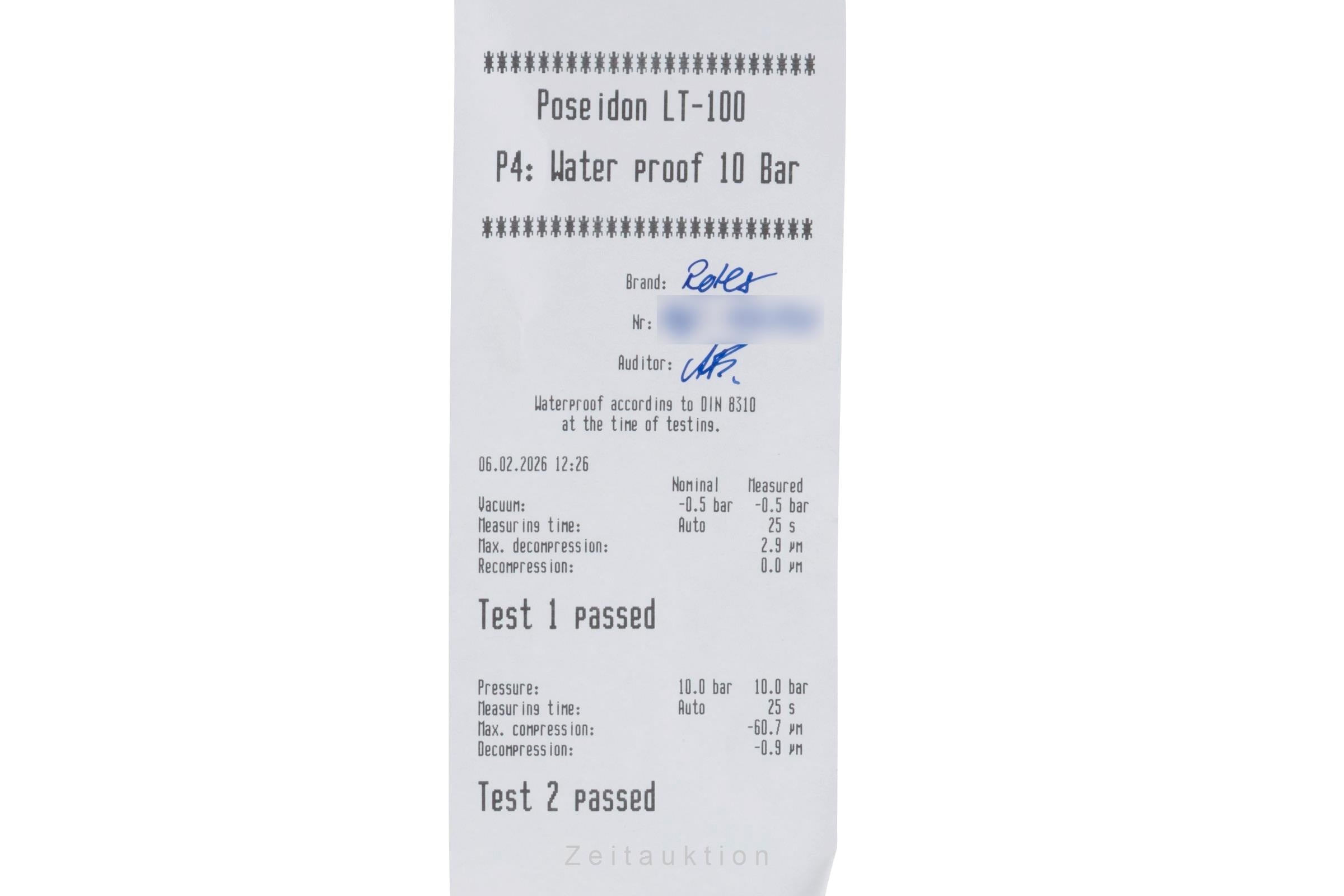 Rolex Datejust steel automatic men's watch 126300  [2600697]