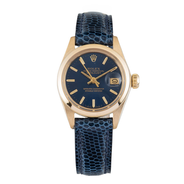 Rolex Lady Datejust 18 ct gold automatic women's watch 6916 Vintage  [2600698]