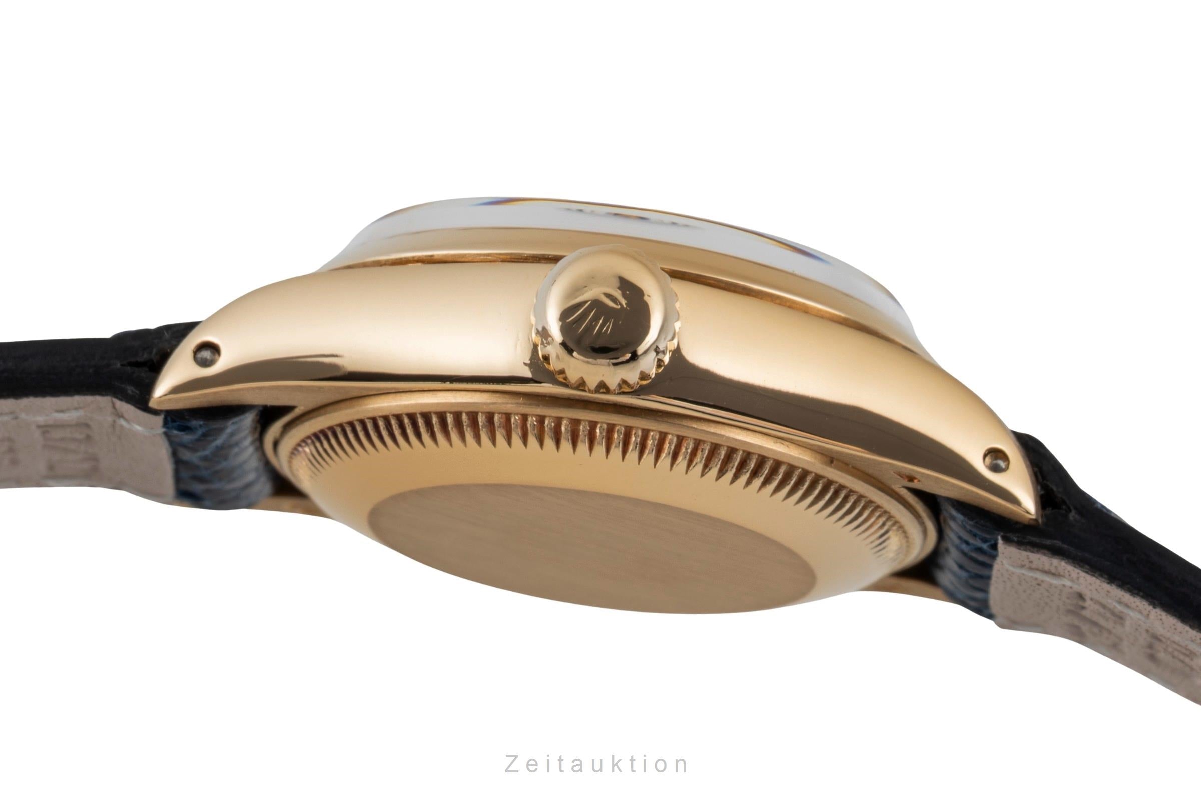 Rolex Lady Datejust 18 ct gold automatic women's watch 6916 Vintage  [2600698]