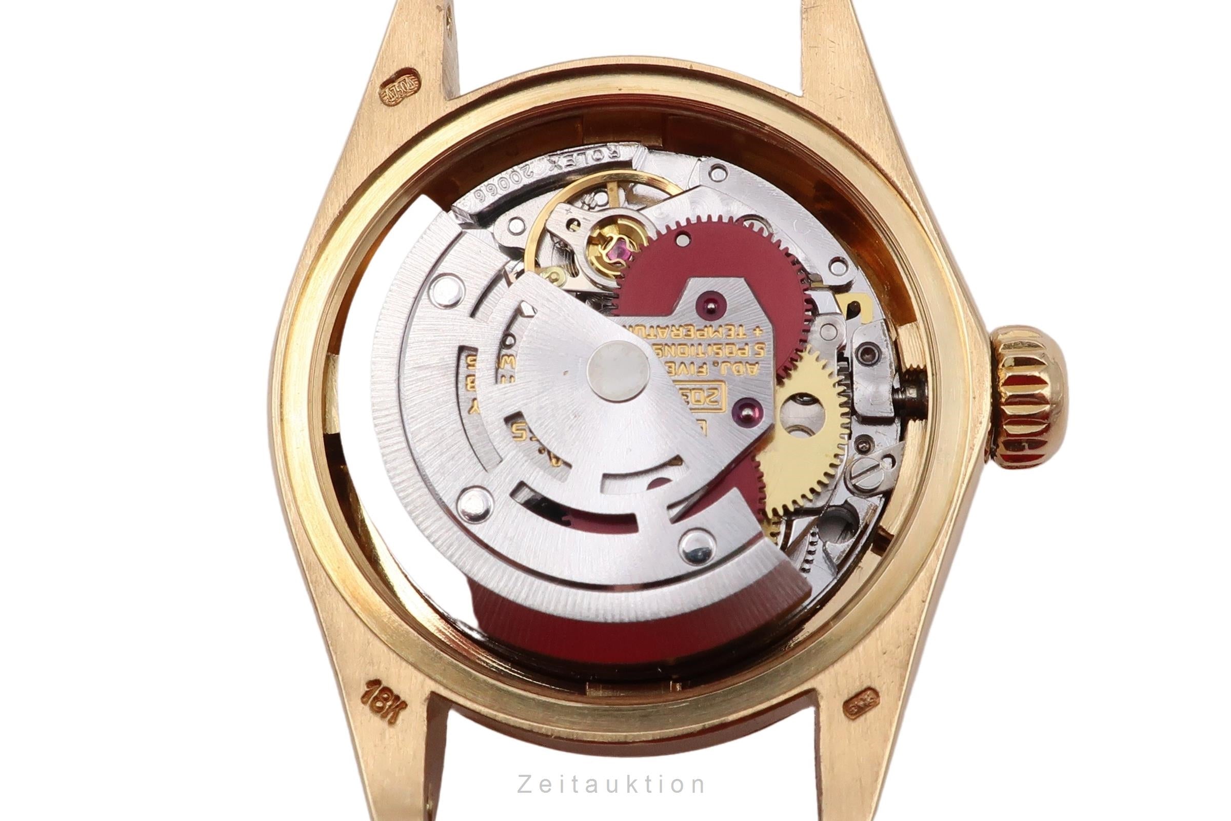 Rolex Lady Datejust 18 ct gold automatic women's watch 6916 Vintage  [2600698]