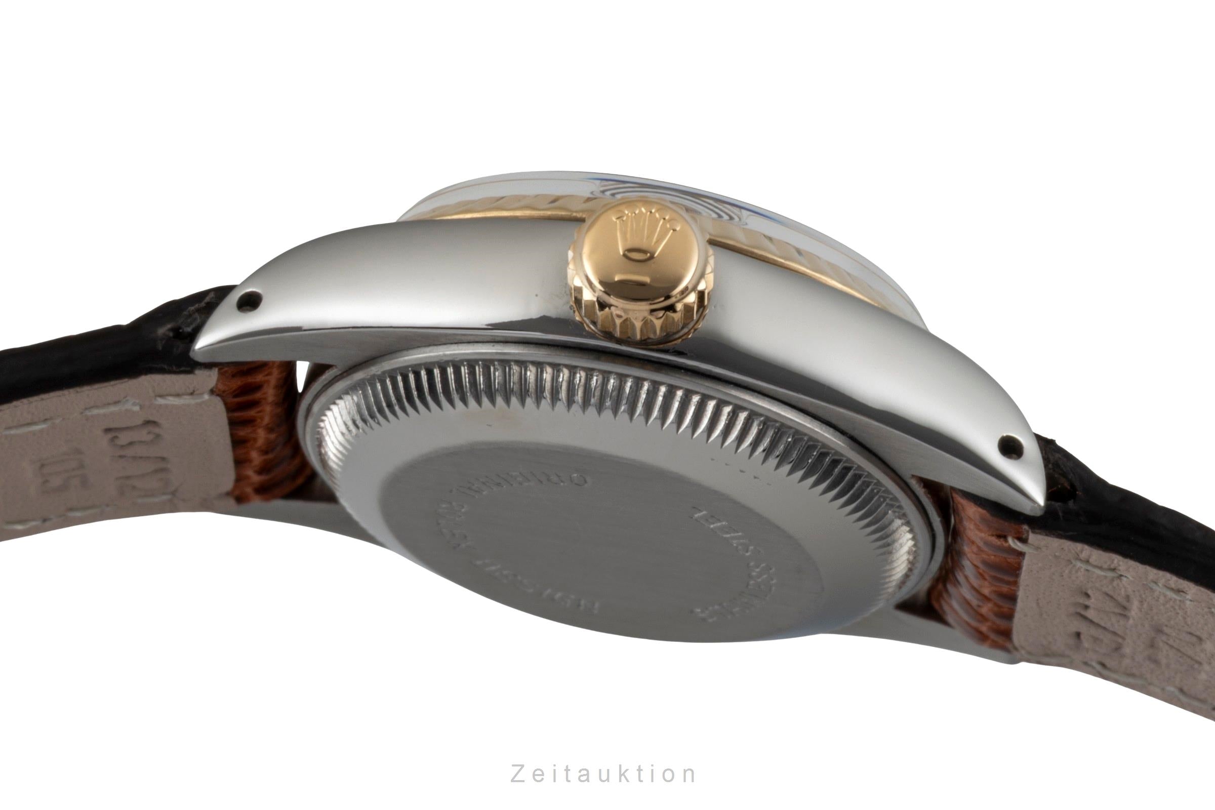 Rolex Lady-Datejust Stahl / Gold  Wood Dial Automatik Ref 6917 Vintage Klassiker [2600699]