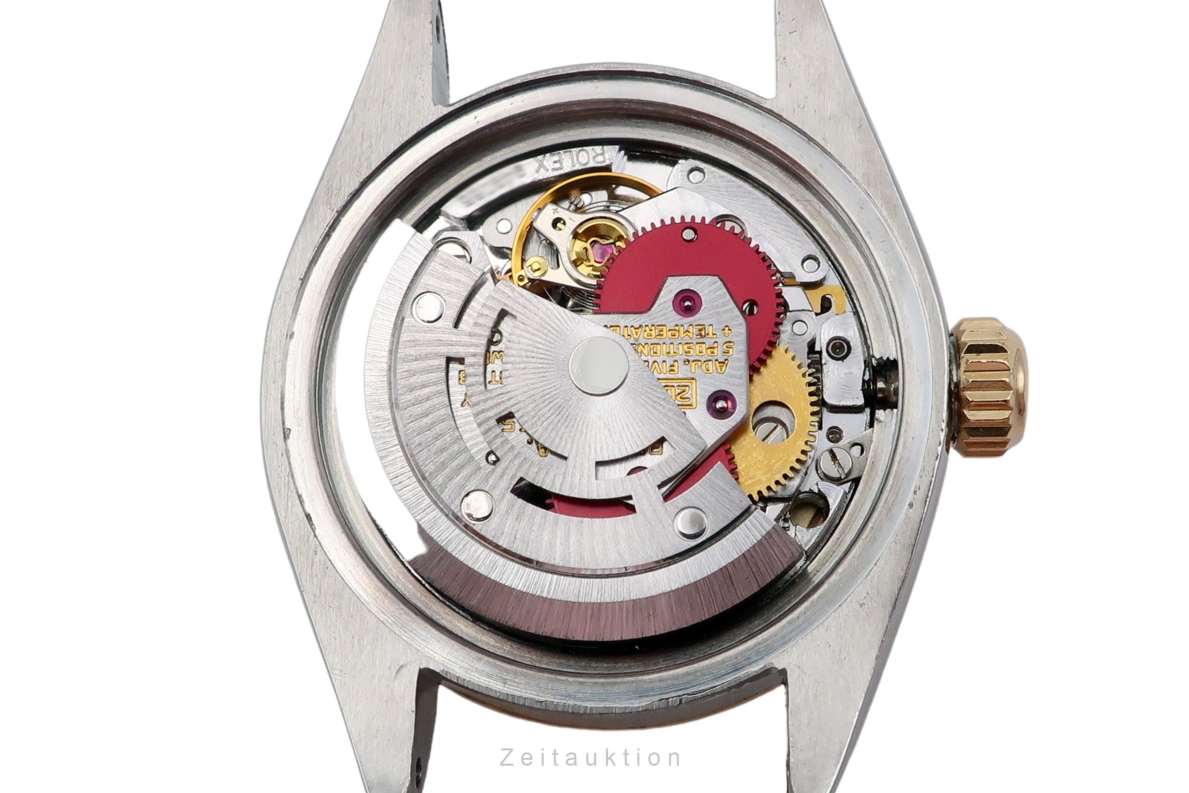 Rolex Lady-Datejust Stahl / Gold  Wood Dial Automatik Ref 6917 Vintage Klassiker [2600699]