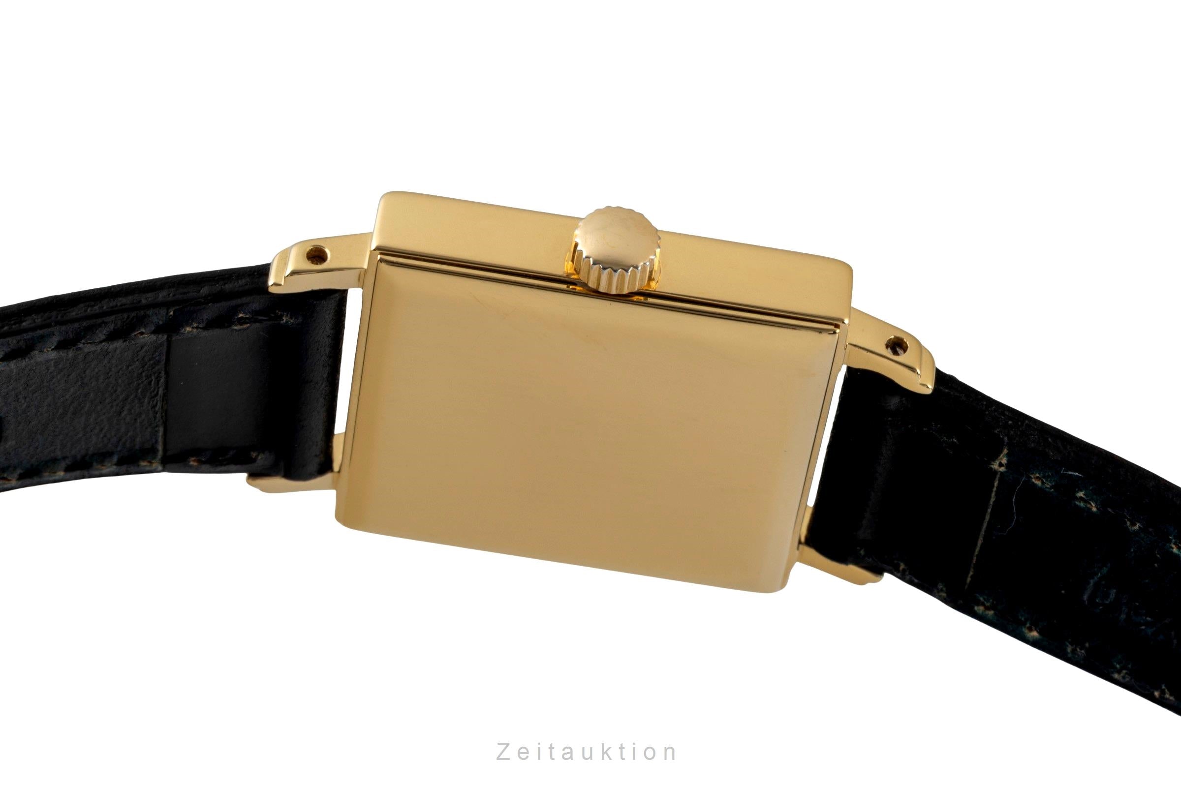 Nomos Glashütte Tetra 18K Gold (0,750) Handaufzug Herrenuhr Ref. 401 B&P 1997 [2600704]