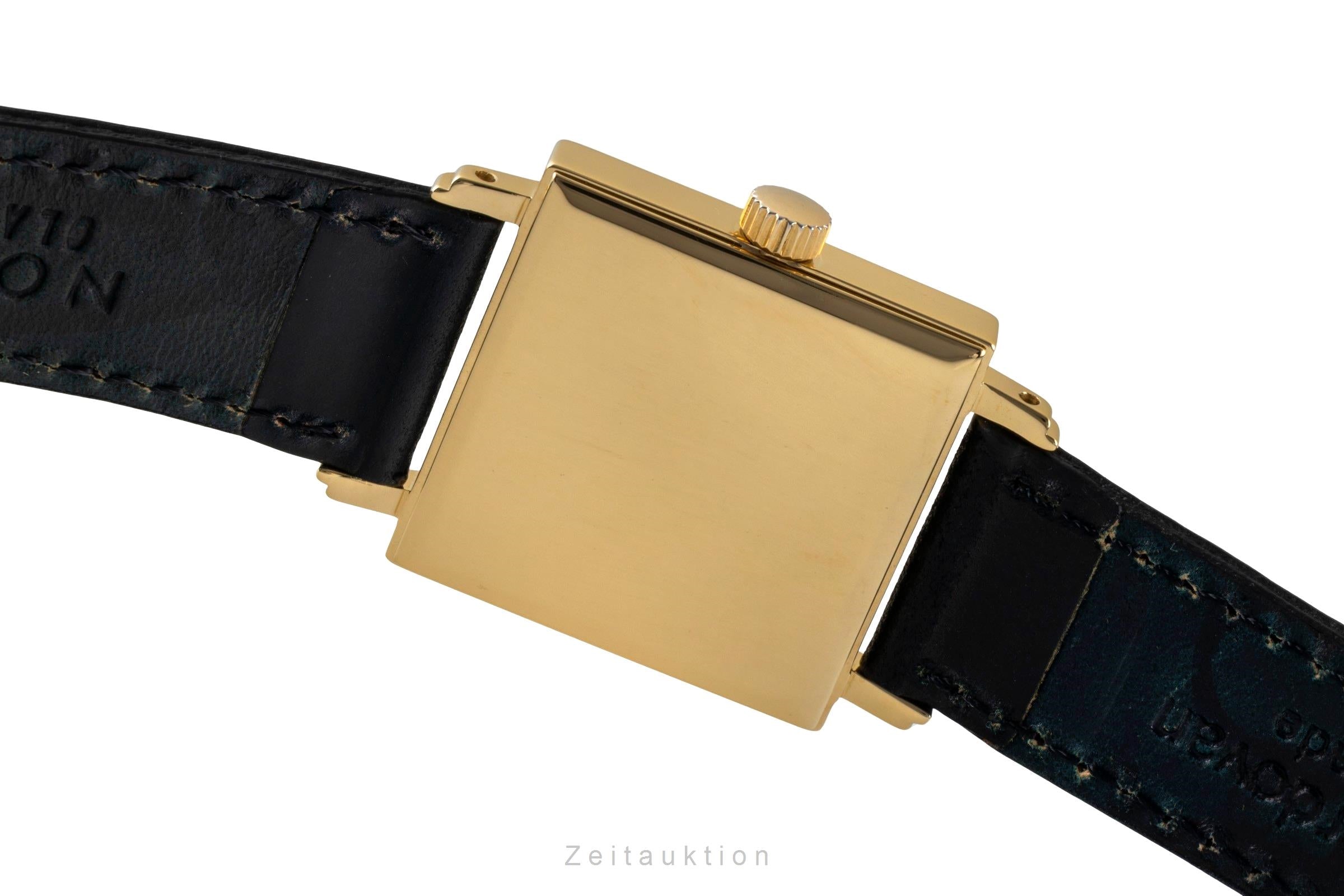 Nomos Glashütte Tetra 18K Gold (0,750) Handaufzug Herrenuhr Ref. 401 B&P 1997 [2600704]