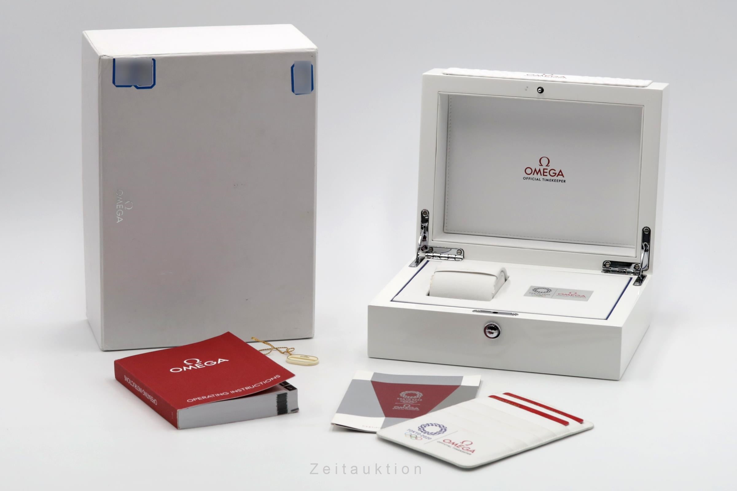 Omega Speedmaster Moonwatch Tokyo 2020 Rising Sun Ref. 522.30.42.30.06.001 B&P [2600706]