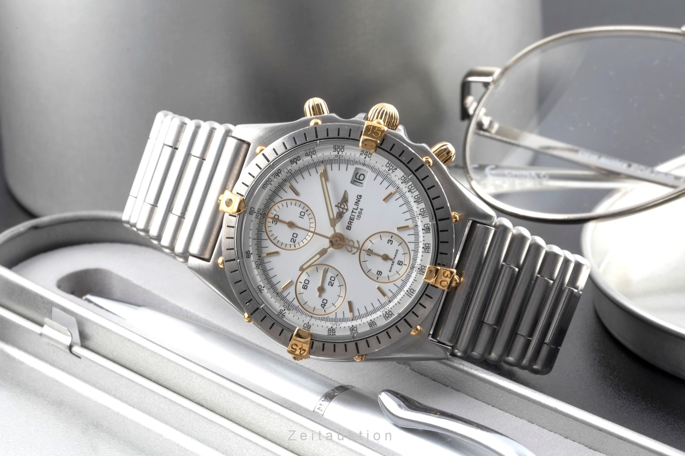 Breitling Chronomat cronógrafo acero / oro automático reloj para caballeros 81950 A  [2600709]