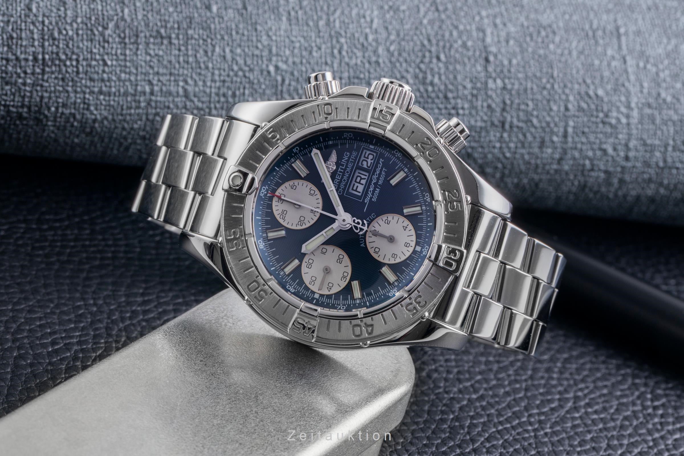 Breitling Superocean Chronograph chronograph steel automatic men's watch A13340  [2600711]