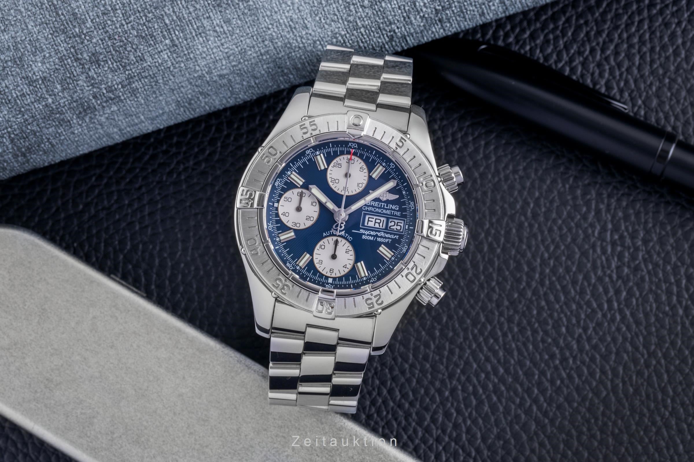 Breitling Superocean Chronograph chronograph steel automatic men's watch A13340  [2600711]