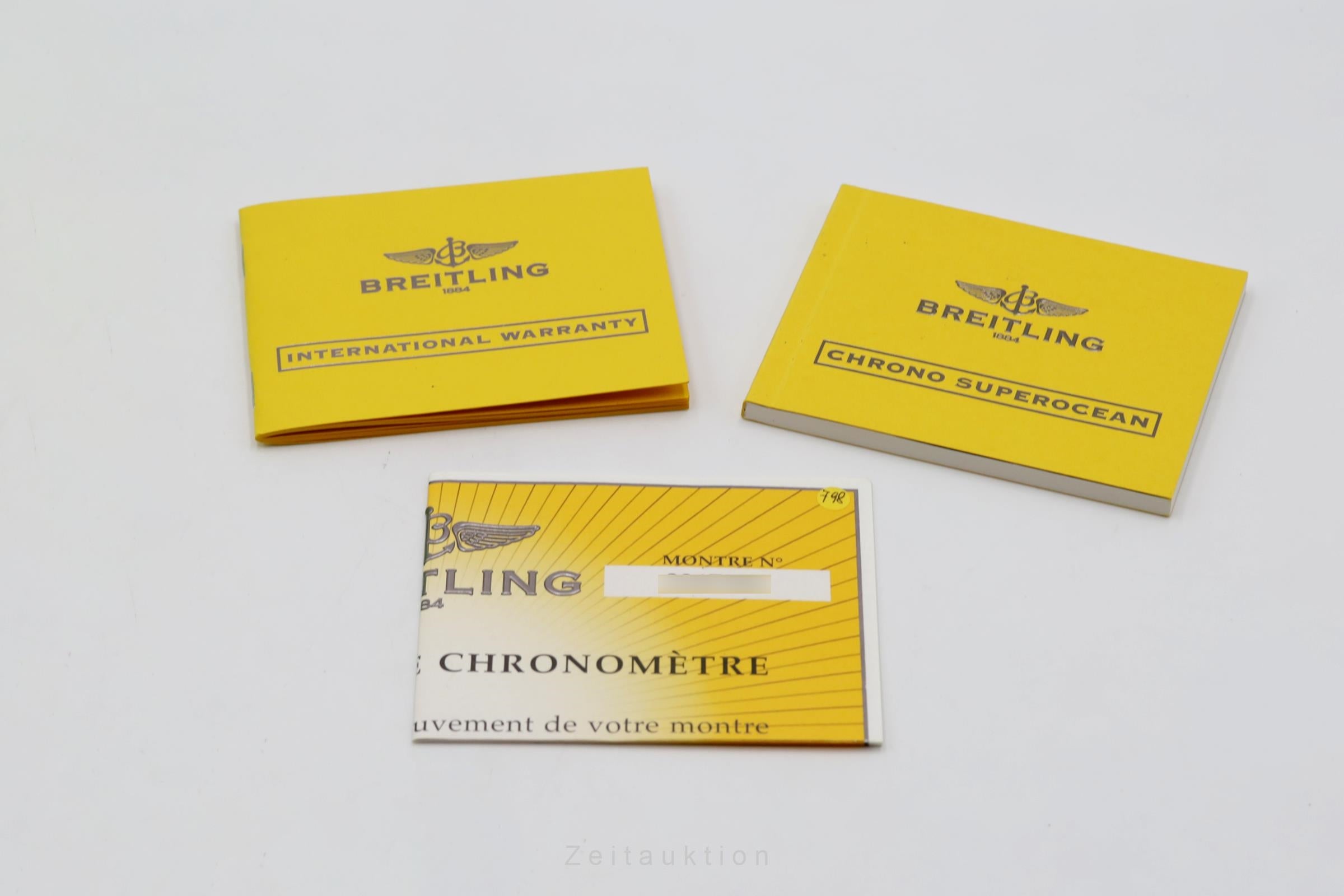 Breitling Superocean Chronograph chronograph steel automatic men's watch A13340  [2600711]