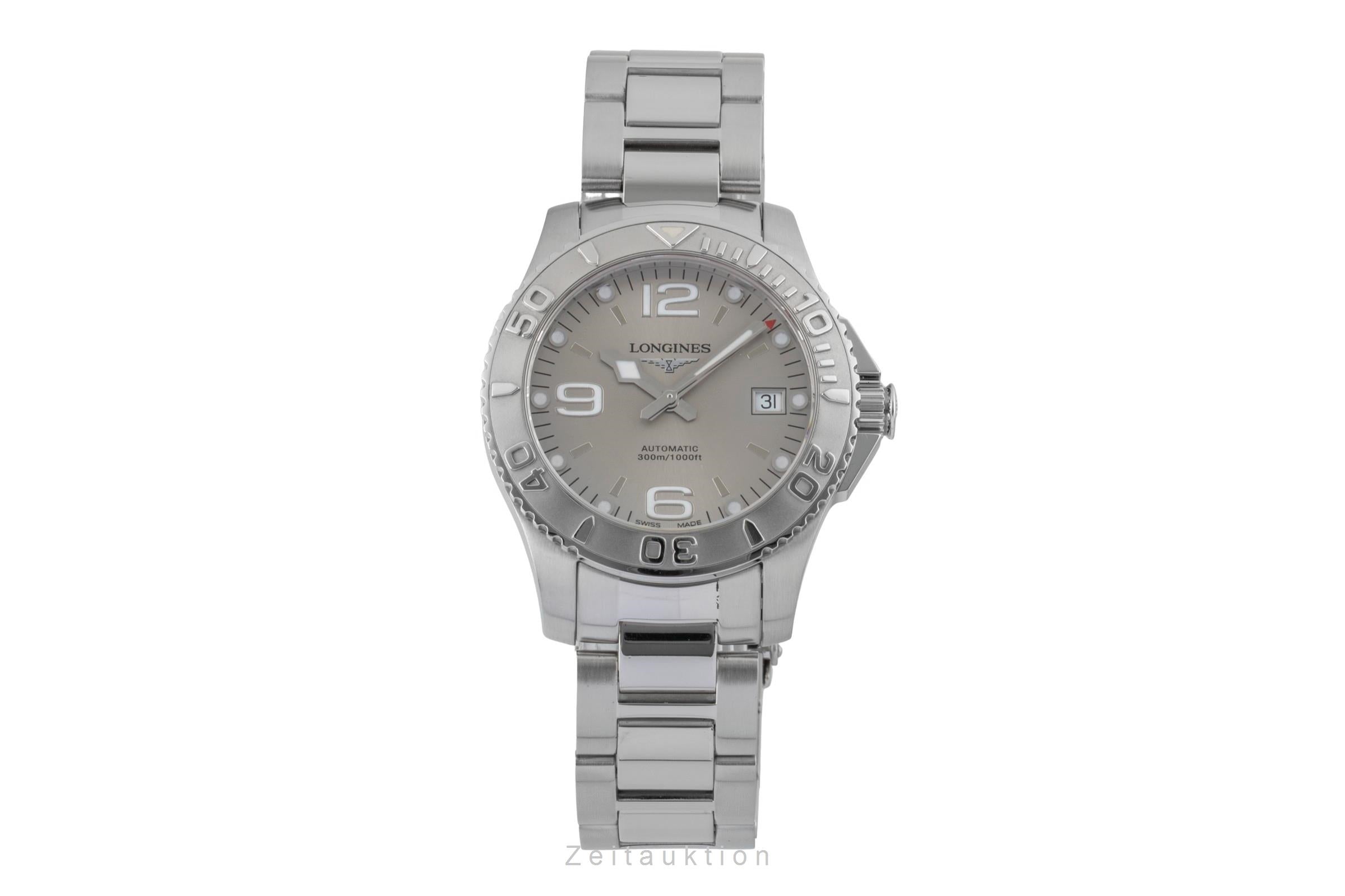 Longines Hydro Conquest acier automatique montre pour hommes L3.664.4 LP: 1950EUR  [2600712]