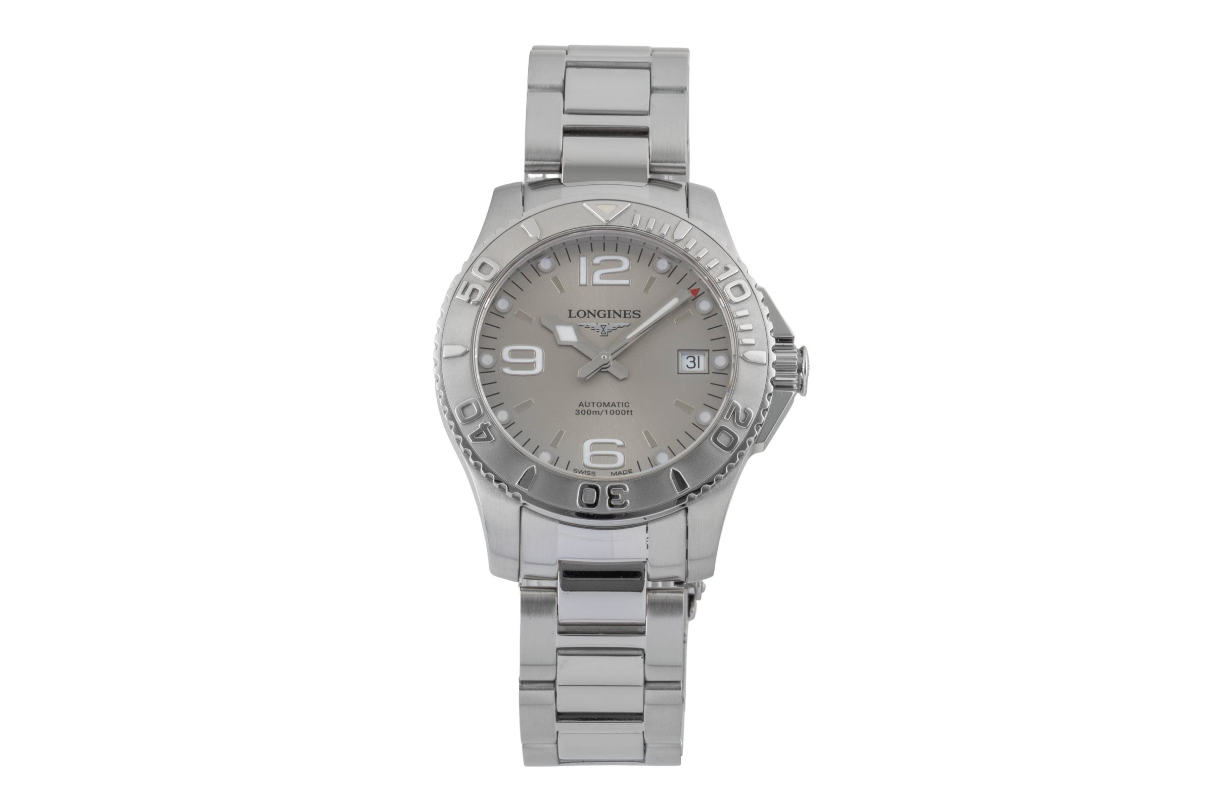 Longines Hydro Conquest acero automático reloj para caballeros L3.664.4 LP: 1950EUR  [2600712]