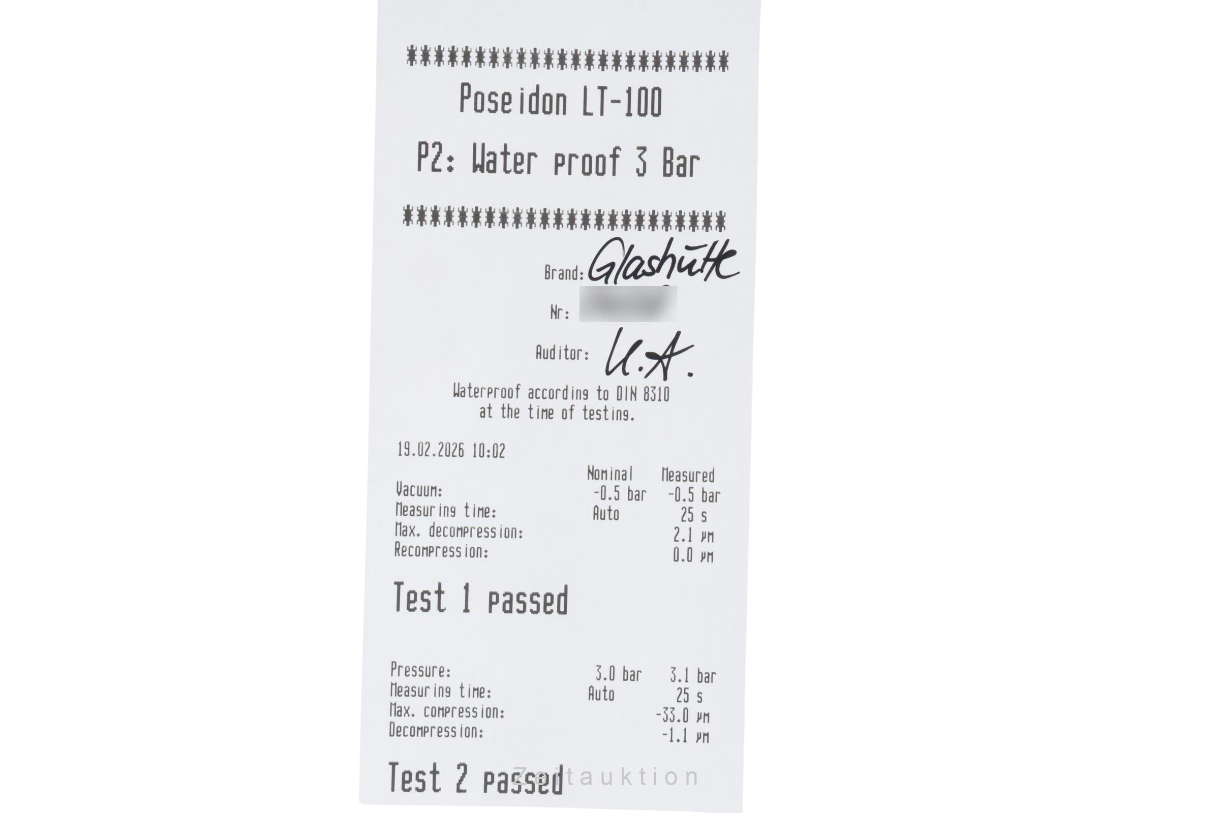 Glashütte Sixties chronographe acier automatique montre pour hommes 1-39-34-03-32-04 LP: 8800EUR  [2600713]