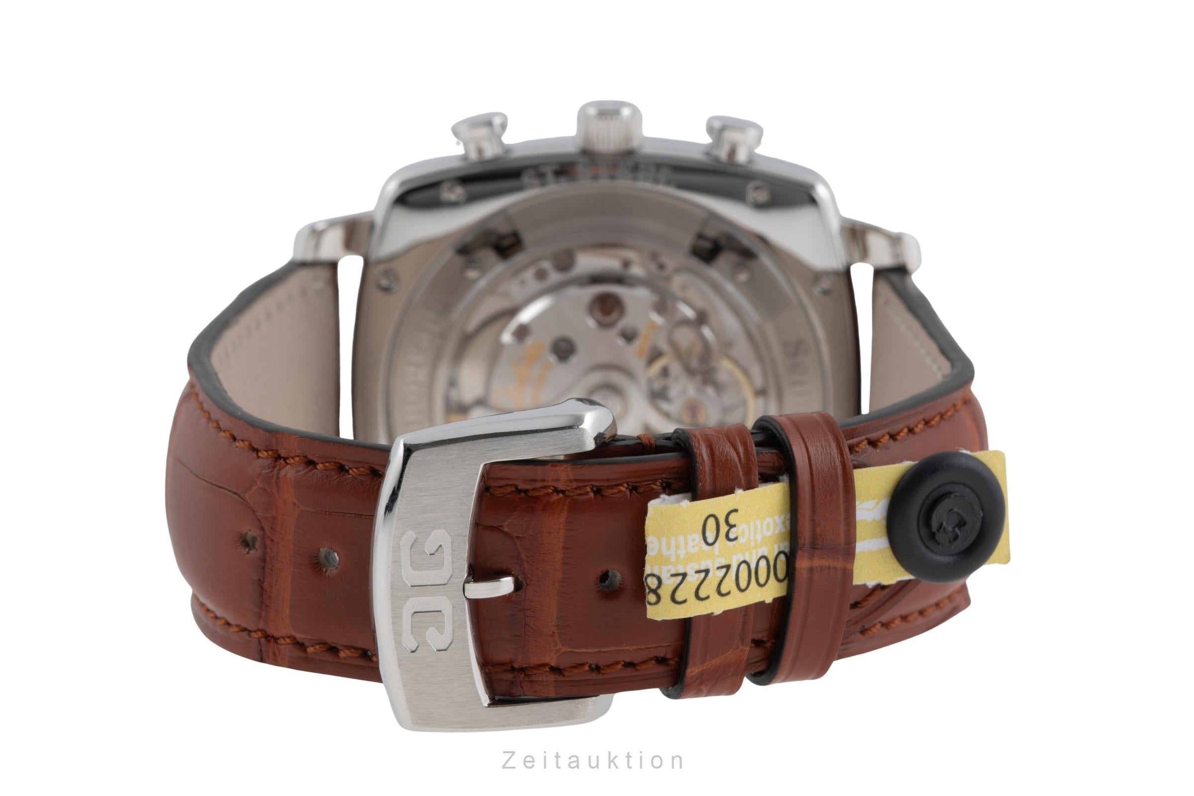 Glashütte Sixties chronographe acier automatique montre pour hommes 1-39-34-03-32-04 LP: 8800EUR  [2600713]