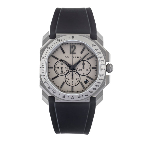 Bvlgari Octo chronographe titane  automatique montre pour hommes 102859  [2600714]