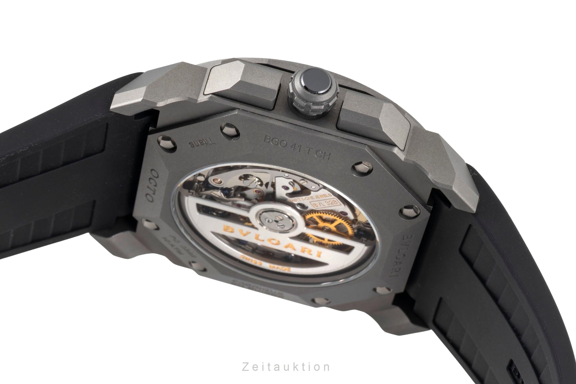 Bvlgari Octo chronographe titane  automatique montre pour hommes 102859  [2600714]